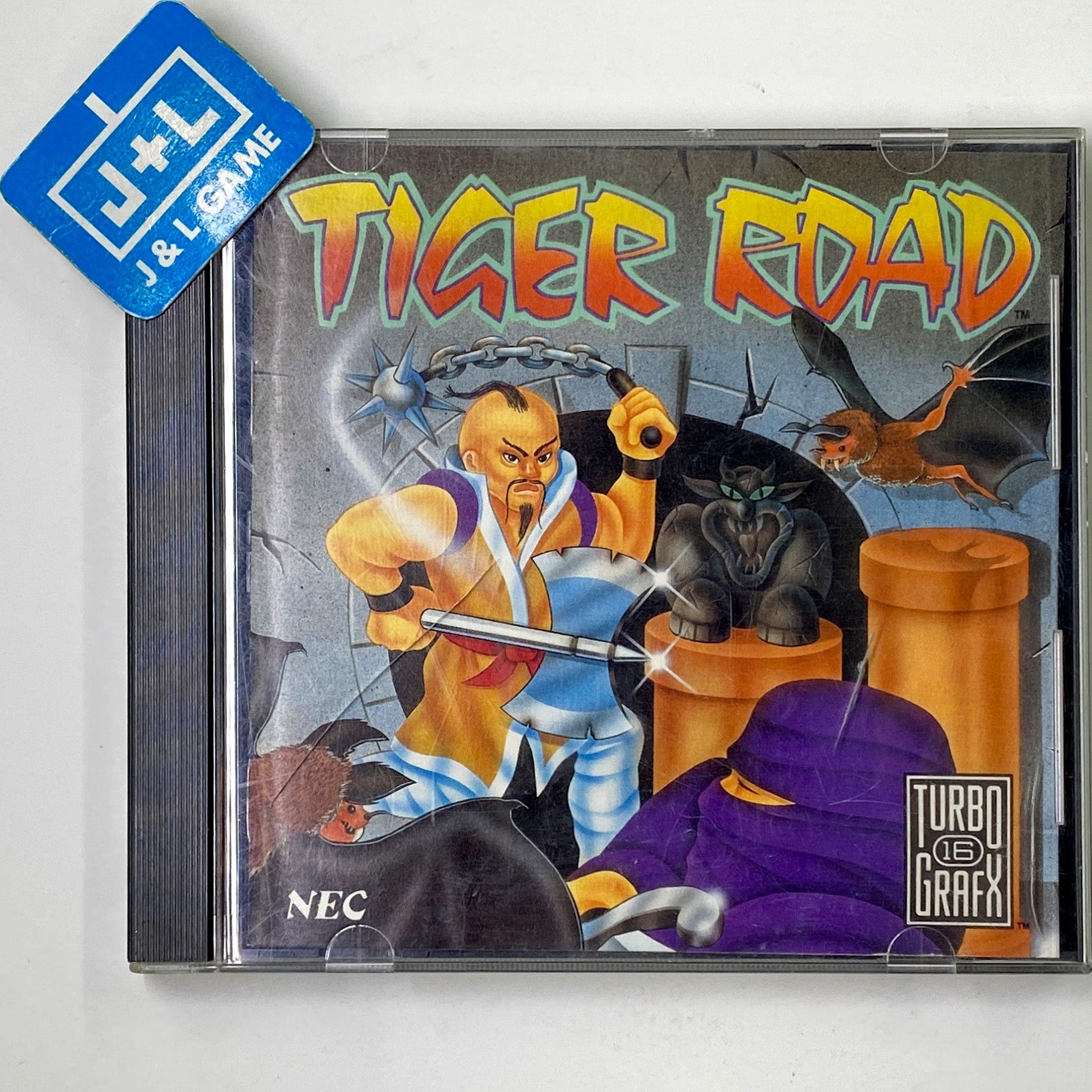 Tiger Road - TurboGrafx-16 [Pre-Owned] Video Games NEC Interchannel   