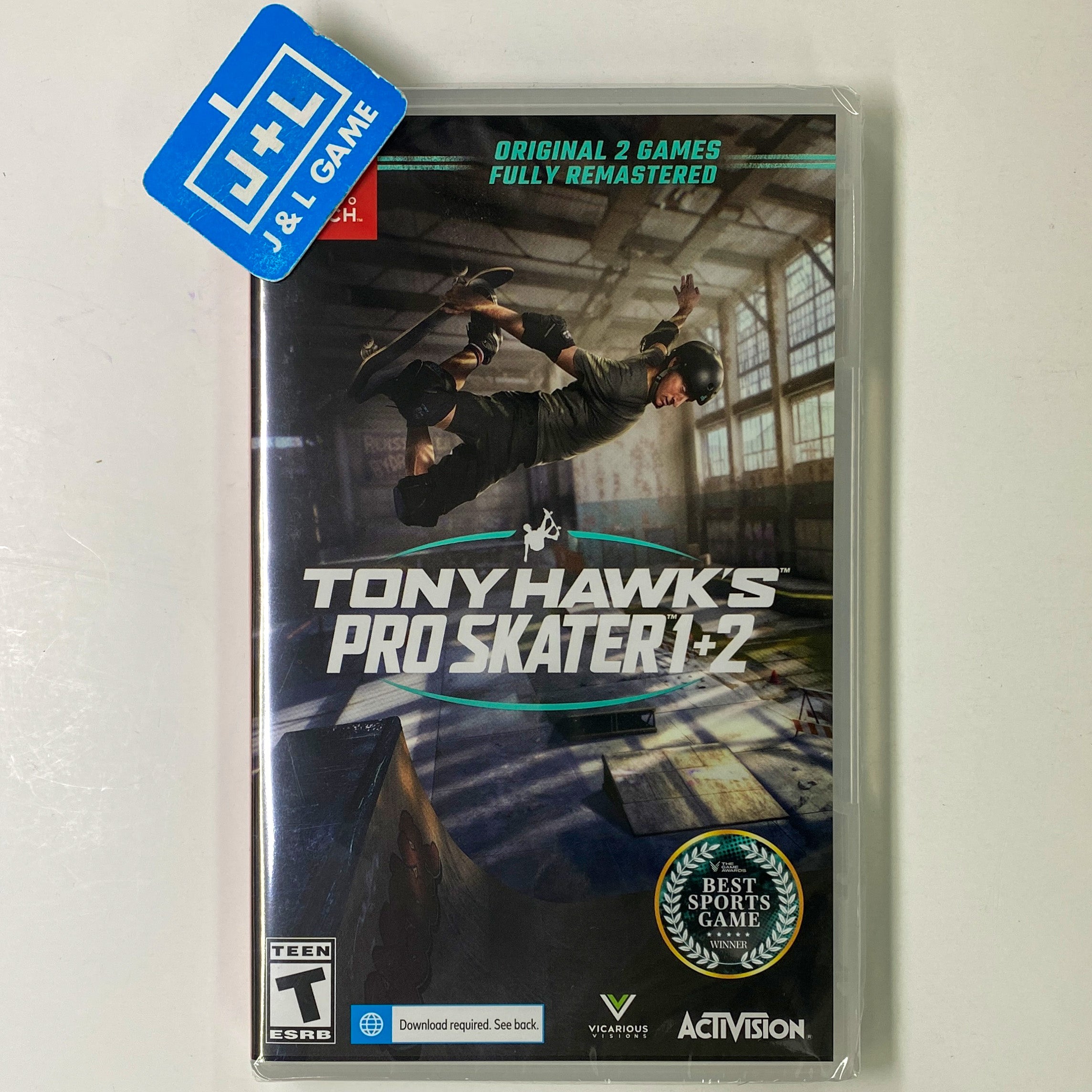 Tony Hawk's Pro Skater 1+2 - (NSW) Nintendo Switch Video Games Activision   