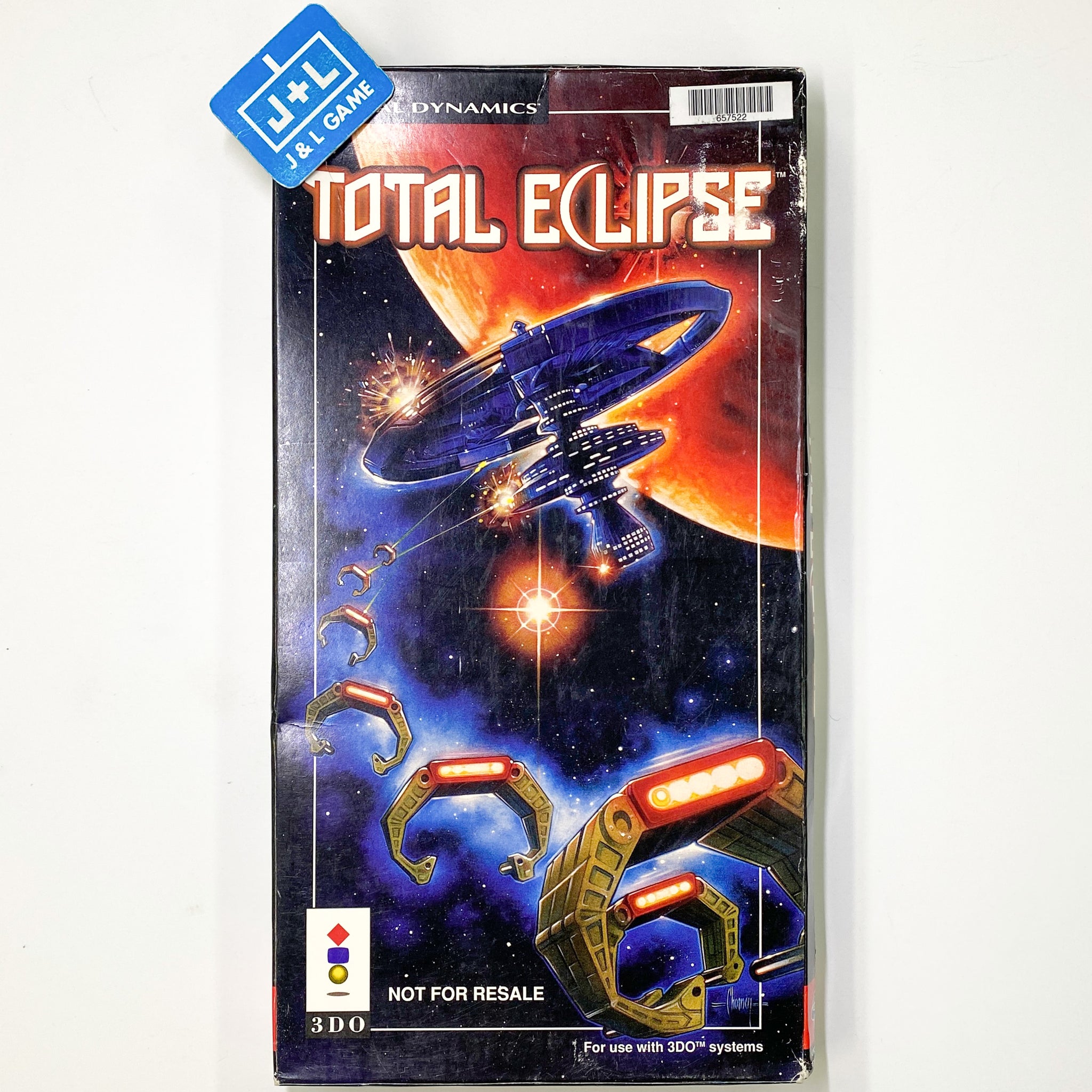 Total Eclipse (Long Box) - 3DO Interactive Multiplayer [Pre-Owned] Video Games Crystal Dynamics   