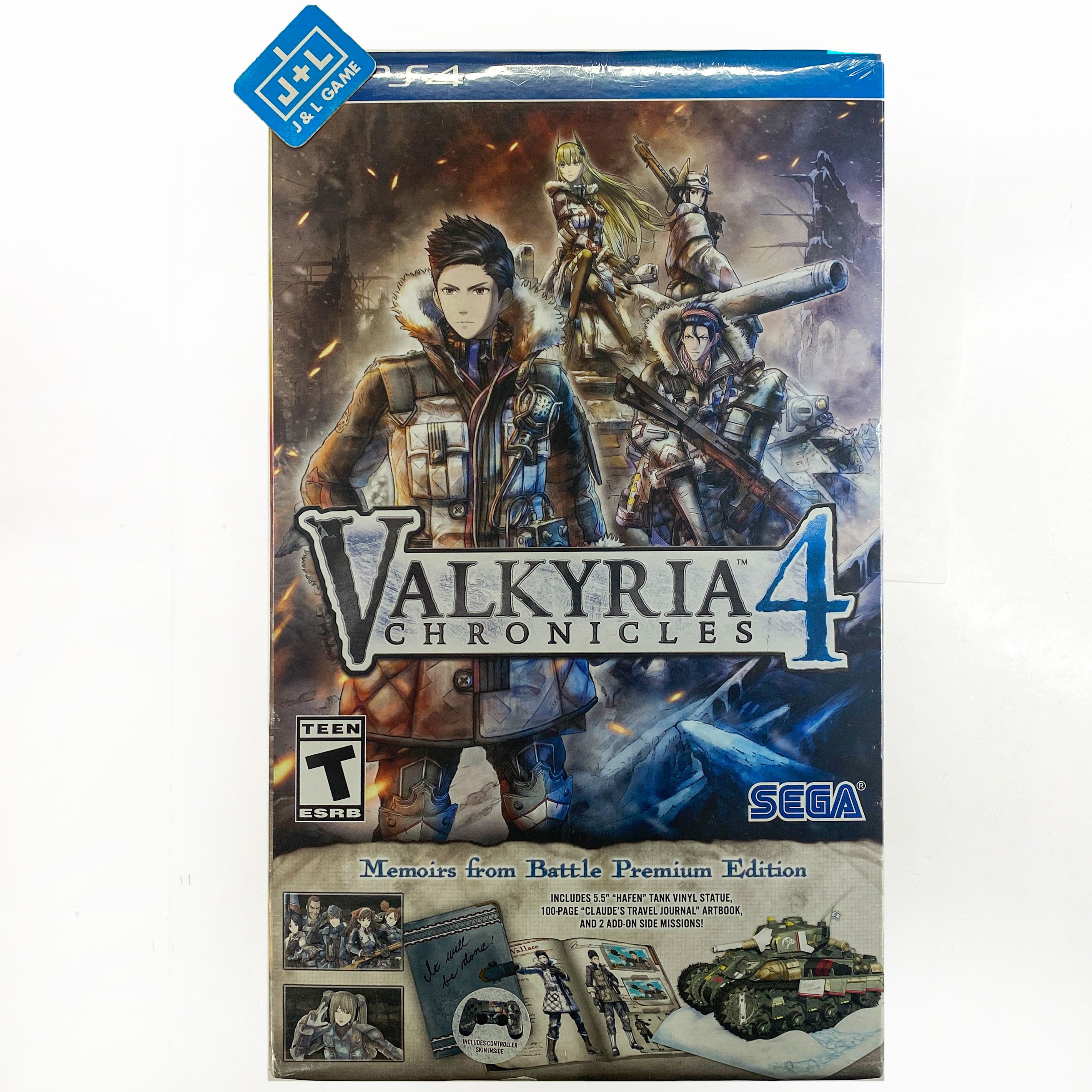 Valkyria Chronicles 4 (Memoirs From Battle Edition) - (PS4) PlayStation 4 Video Games SEGA   