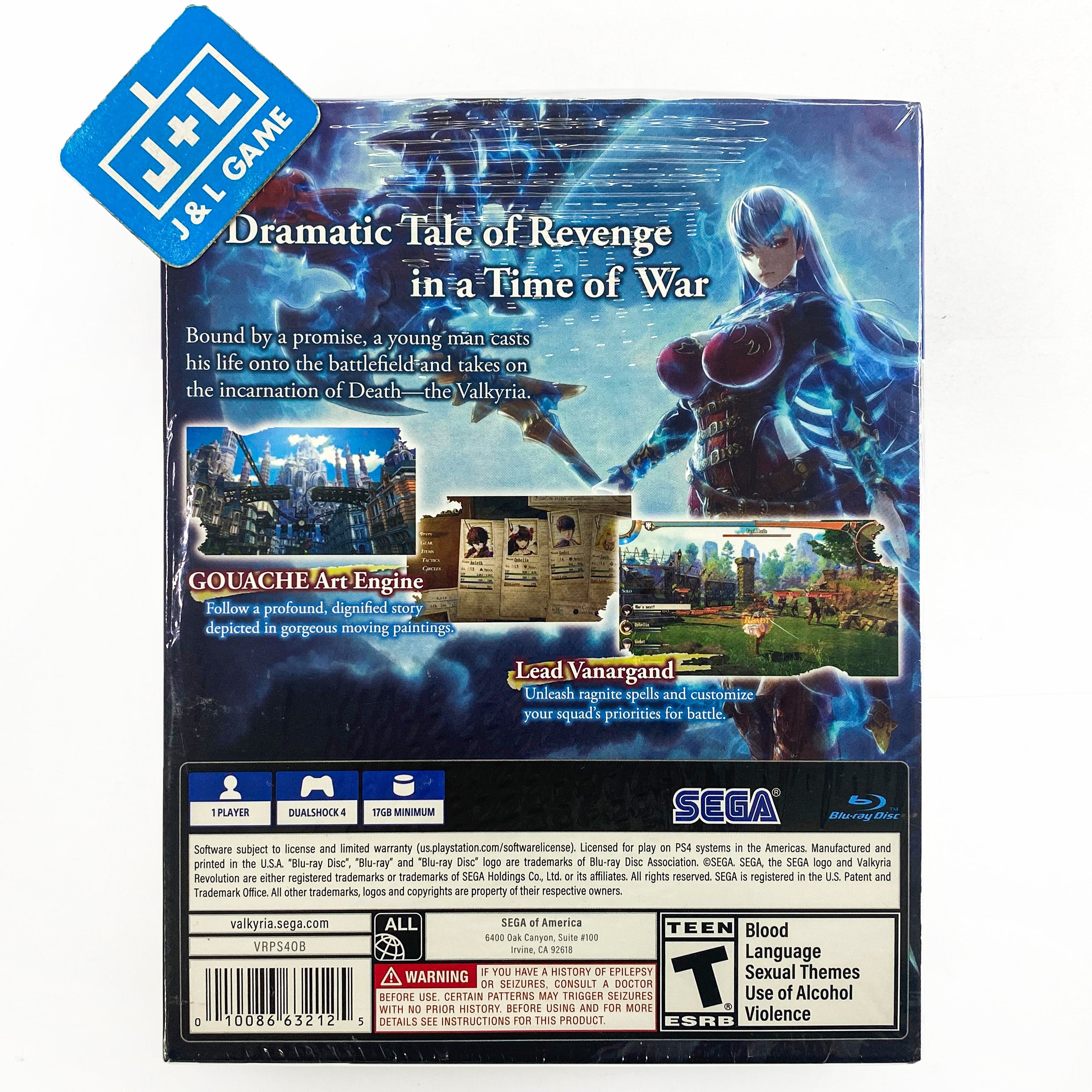 Valkyria Revolution (Vanargand Edition) - (PS4) PlayStation 4 Video Games Sega   
