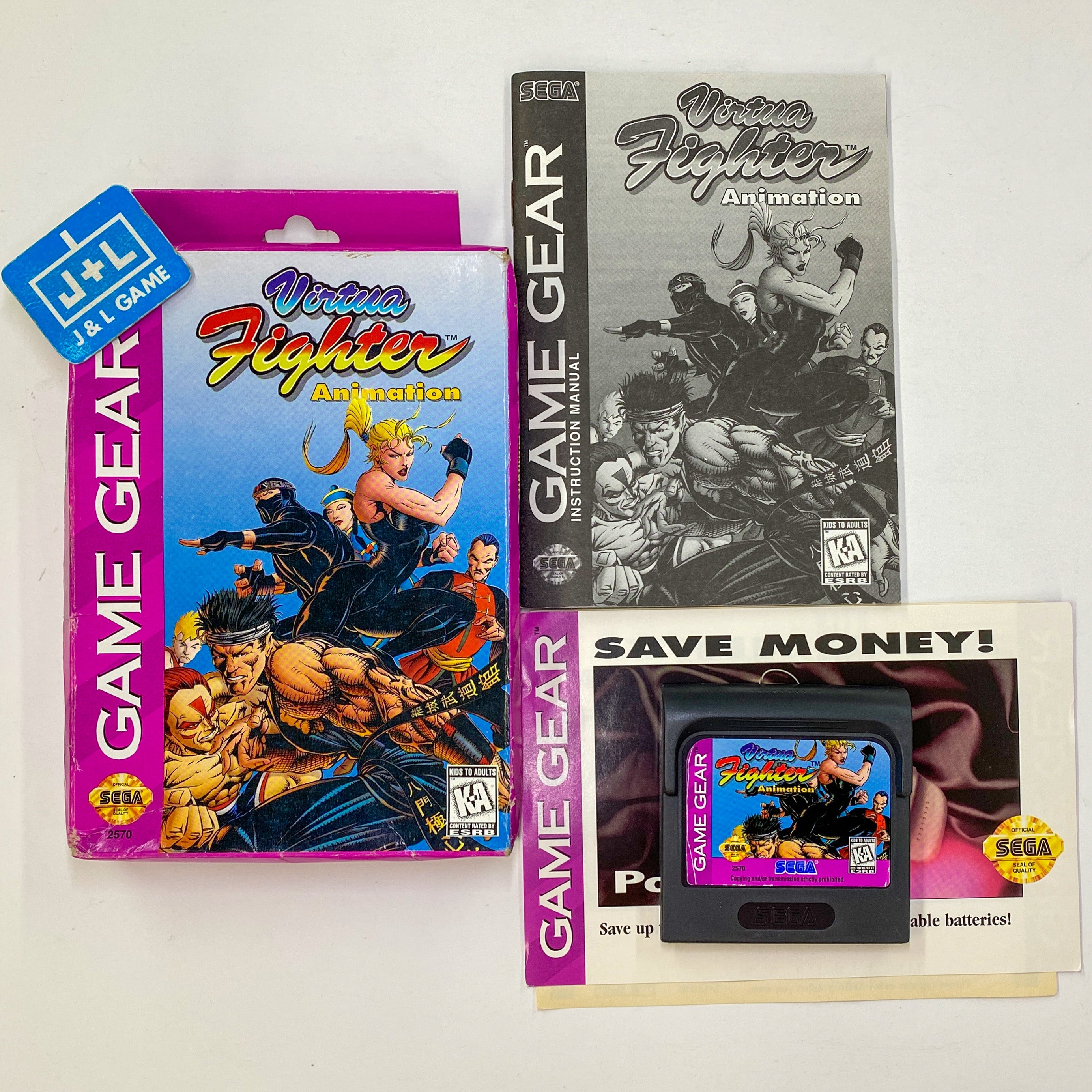 Virtua Fighter Animation - SEGA GameGear [Pre-Owned] | J&L Game