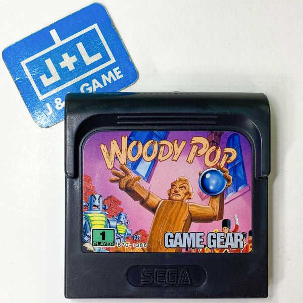 SEGA セガ　ゲームギア　ワンダーボーイ　 ポップブレイカー　ウッディポップ WoodyPop-GameGear-front-