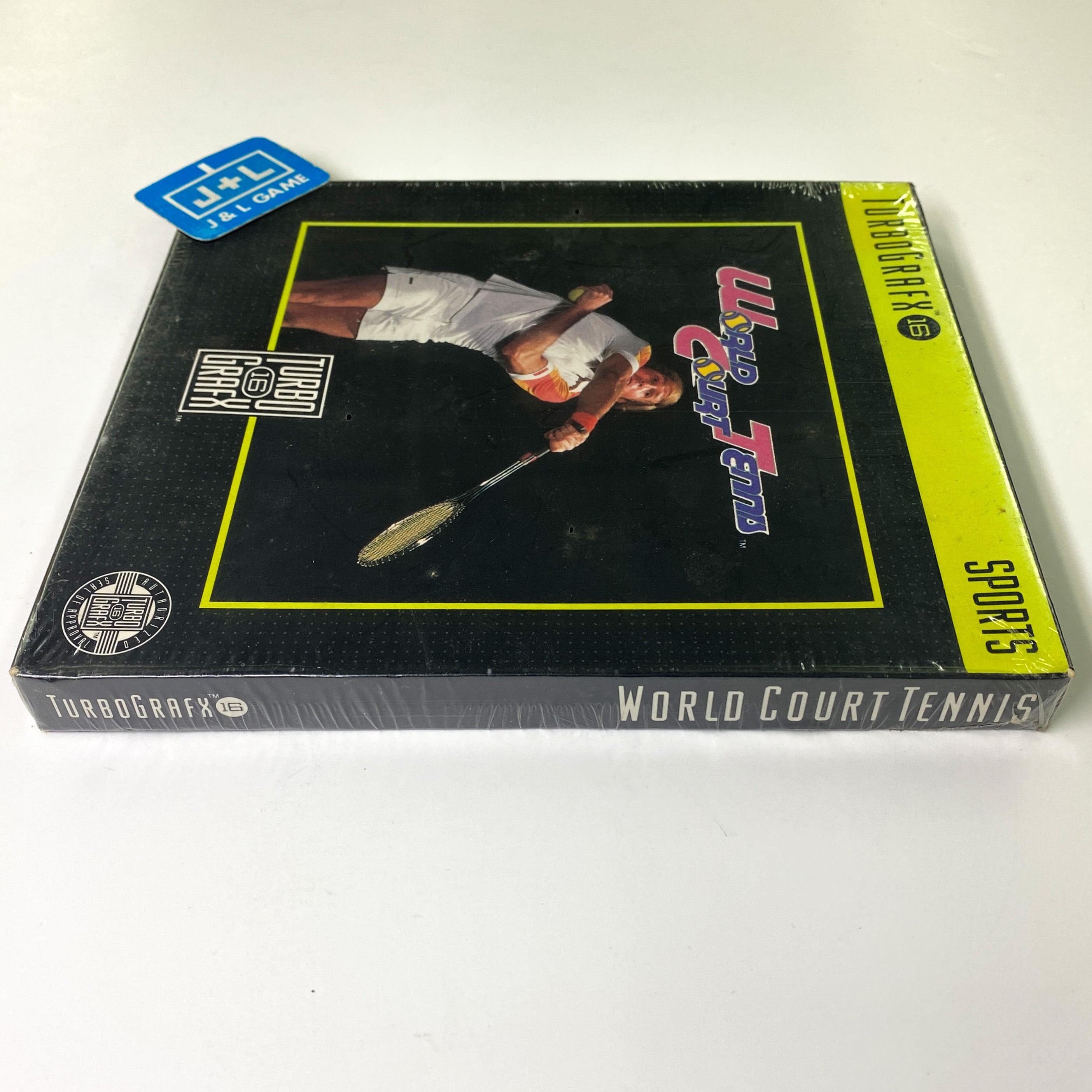 World Court Tennis - TurboGrafx-16 Video Games NEC   