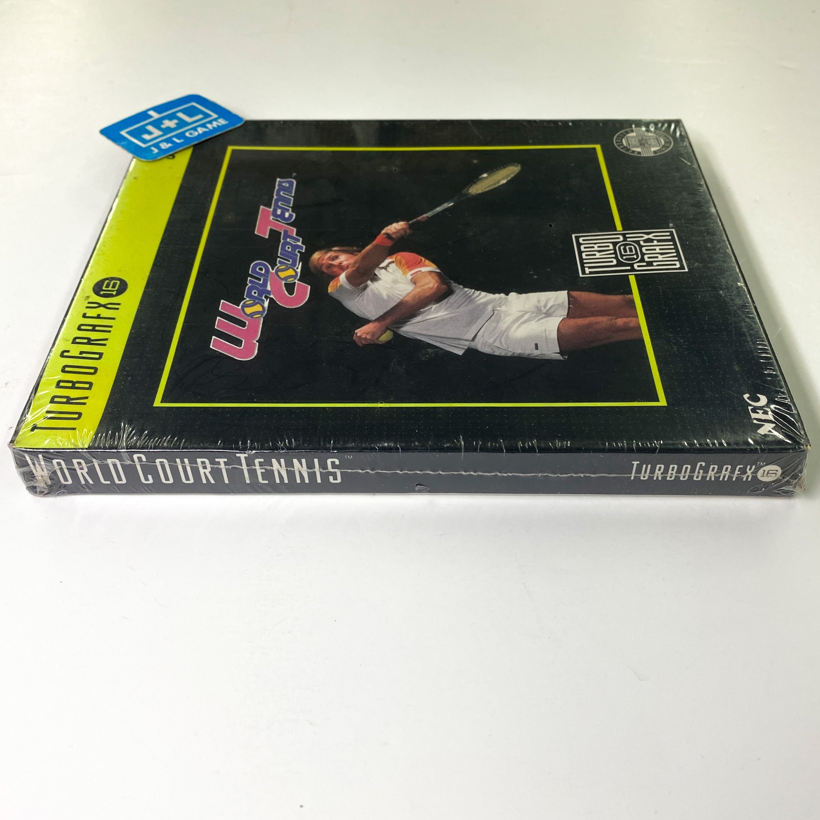 World Court Tennis - TurboGrafx-16 Video Games NEC   