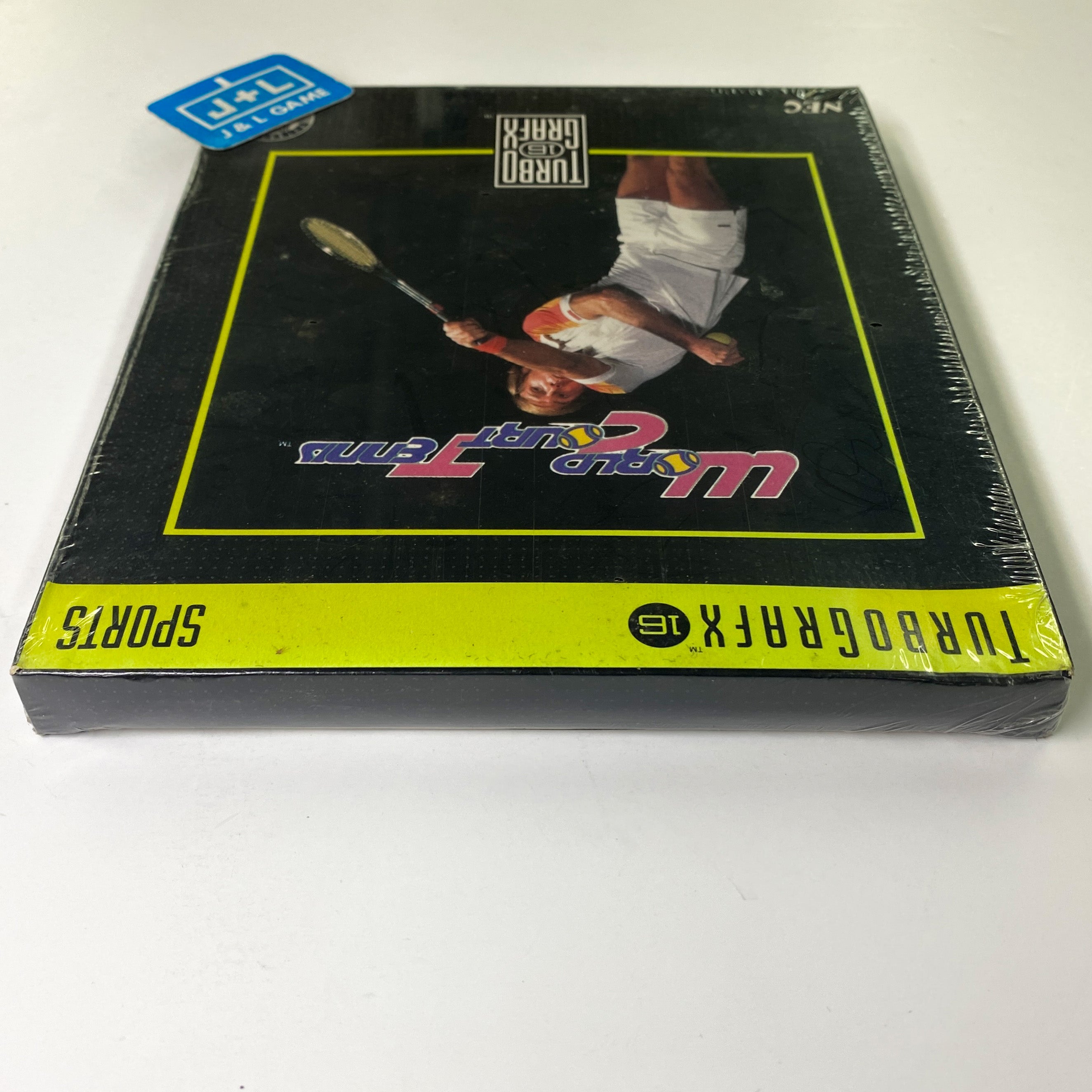World Court Tennis - TurboGrafx-16 Video Games NEC   