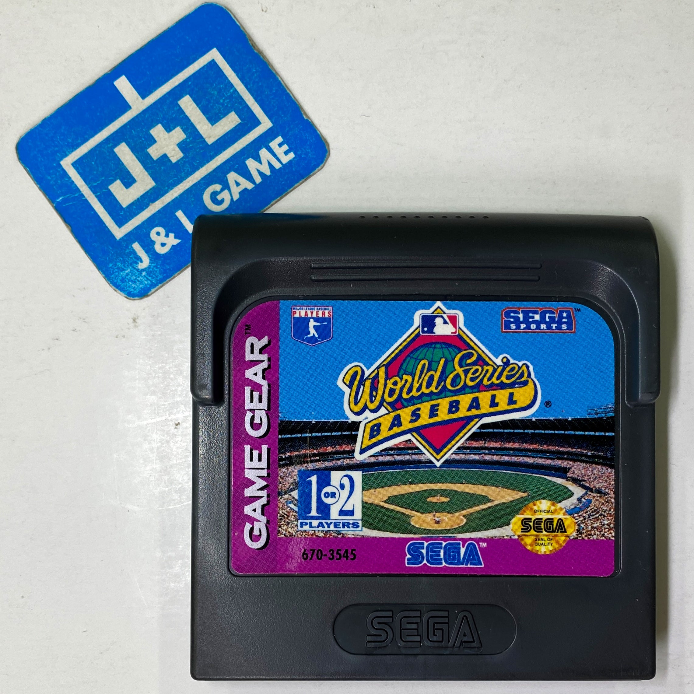 World Series Baseball - SEGA GameGear [Pre-Owned] Video Games Sega   