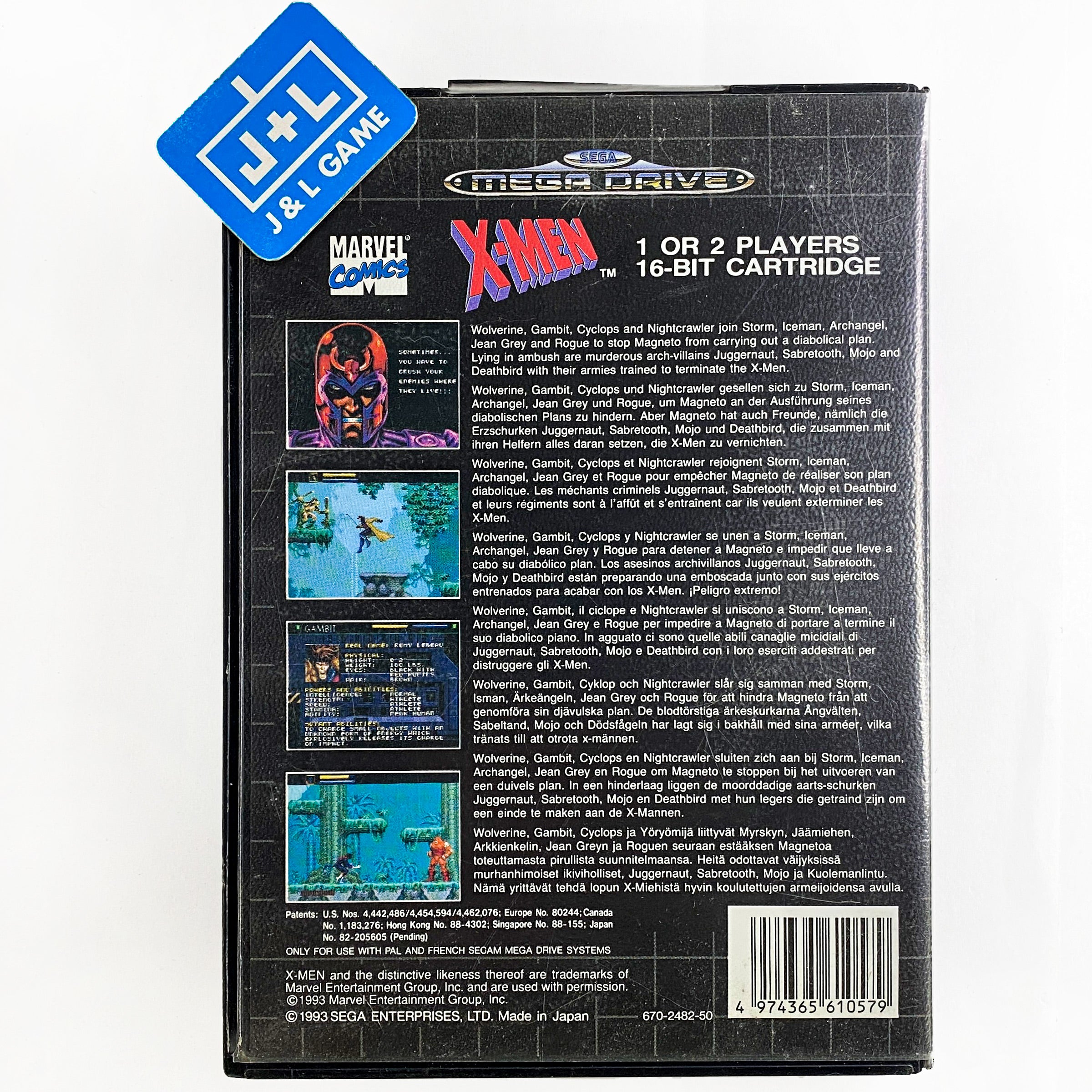 X-Men - SEGA Mega Drive (European Import) [Pre-Owned] Video Games Sega   