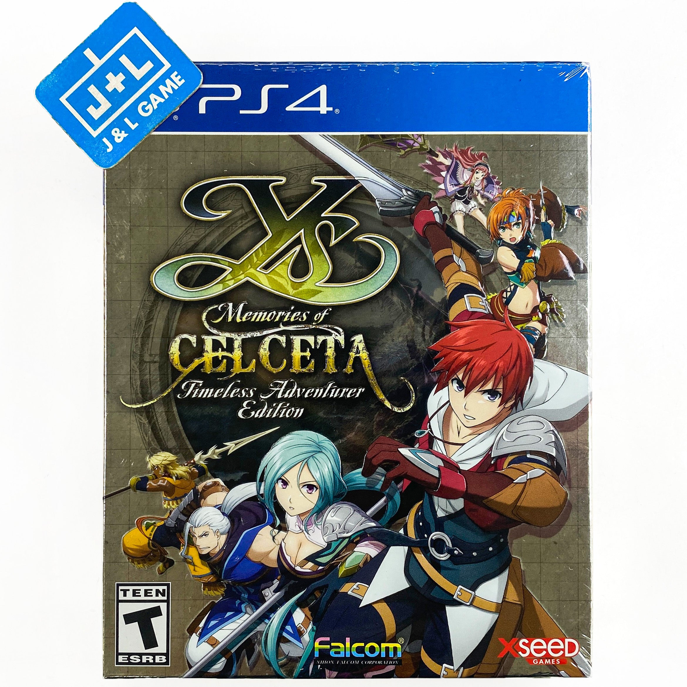 Ys: Memories of Celceta (Timeless Adventurer Edition) - (PS4) PlayStation 4 Video Games XSEED Games   