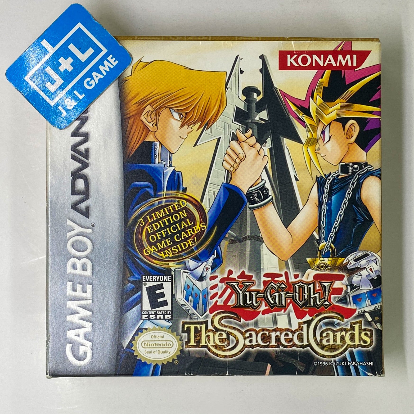 Yu-Gi-Oh! The Sacred Cards - (GBA) Game Boy Advance [Pre-Owned] Video Games Konami   