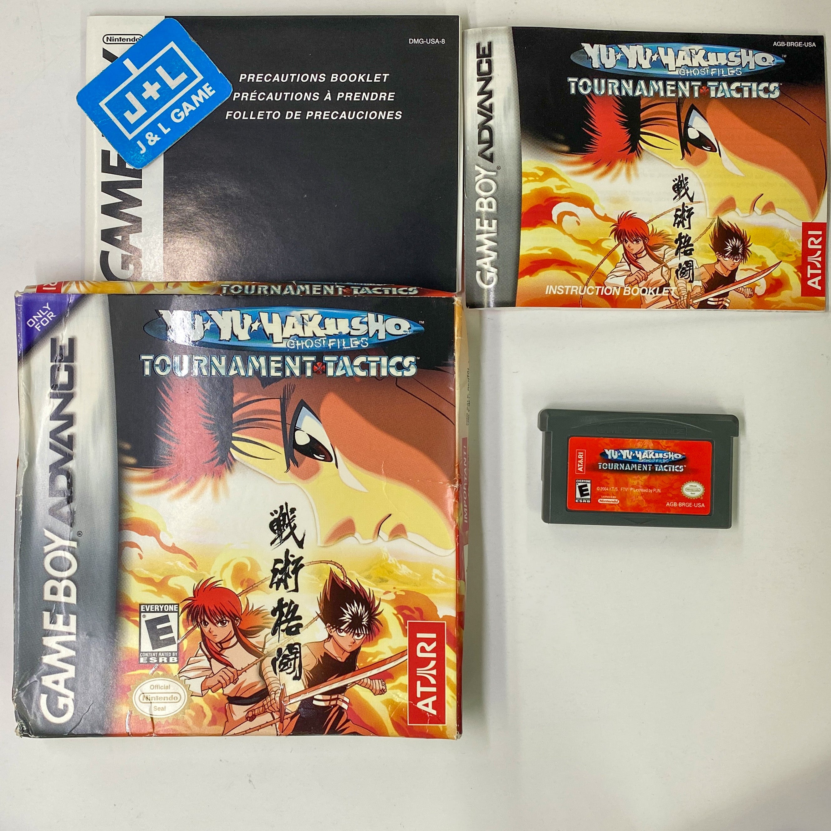 Yu Yu Hakusho - Ghost Files: Tournament Tactics - (GBA) Game Boy