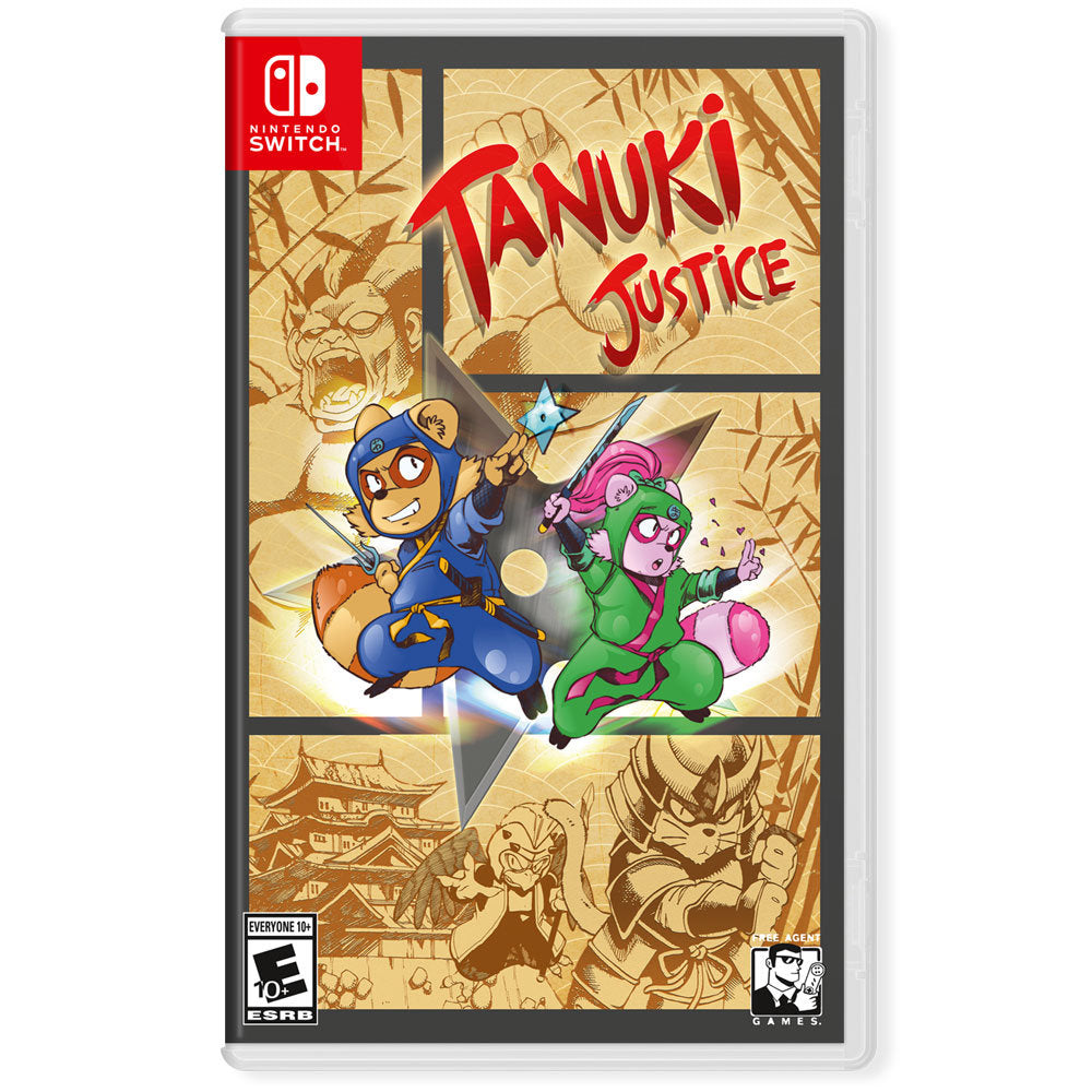 Tanuki Justice - (NSW) Nintendo Switch [UNBOXING] Video Games Merge Games   