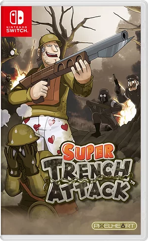 Super Trench Attack - (NSW) Nintendo Switch (European Import) Video Games VGNYsoft   