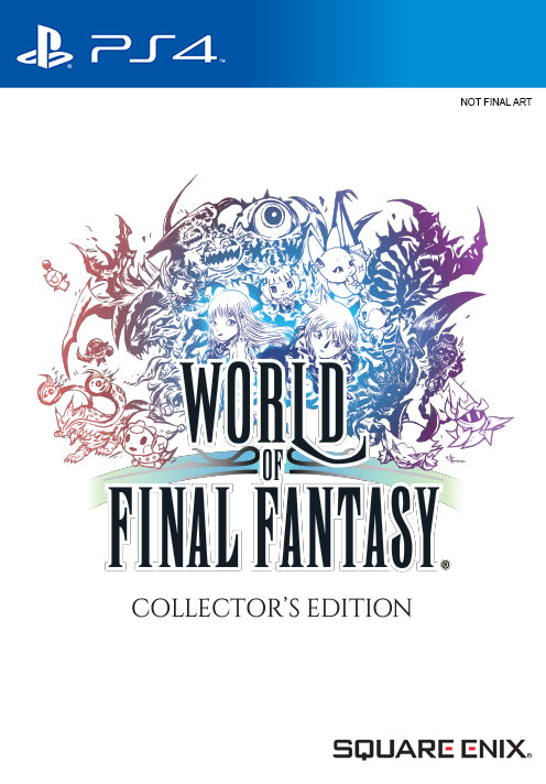 World of Final Fantasy (Collector's Edition) - (PS4) PlayStation 4 [Pre-Owned] Video Games Square Enix   