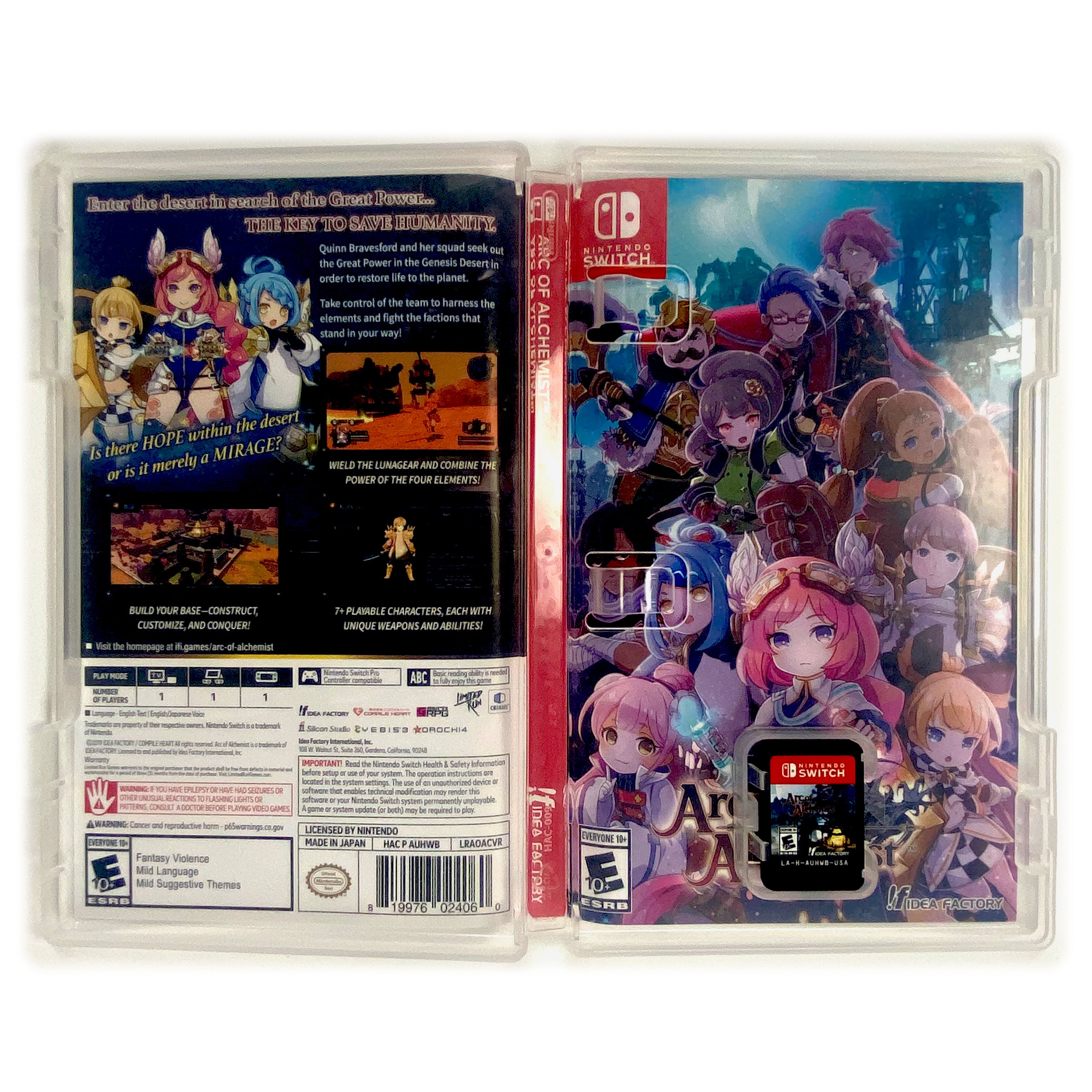 Arc of Alchemist - (NSW) Nintendo Switch [UNBOXING] Video Games Idea Factory.   