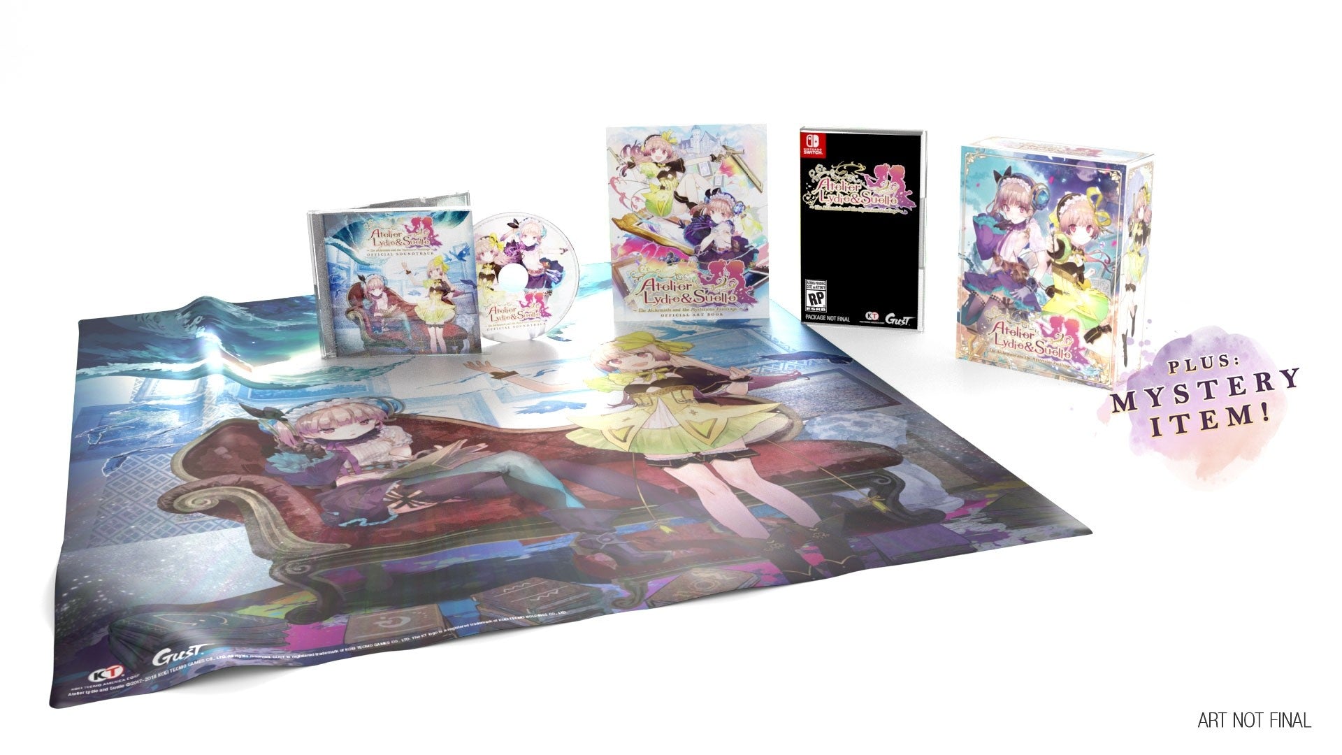 Atelier Lydie & Suelle: The Alchemists and the Mysterious Paintings Limited Edition - (NSW) Nintendo Switch Video Games Koei Tecmo Games   
