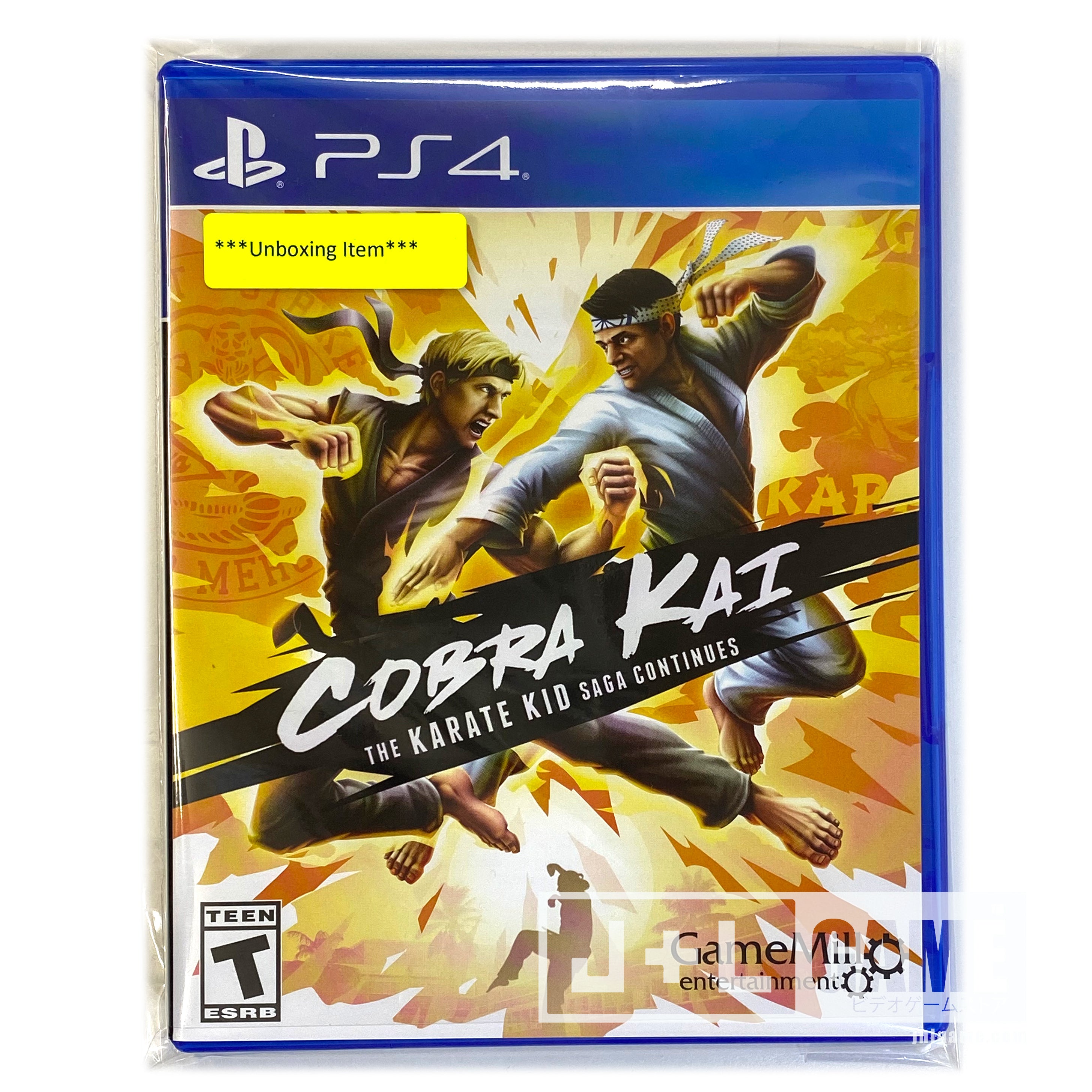 Cobra Kai: Karate Kid Saga - (PS4) PlaySation 4 [UNBOXING] Video Games Game Mill   