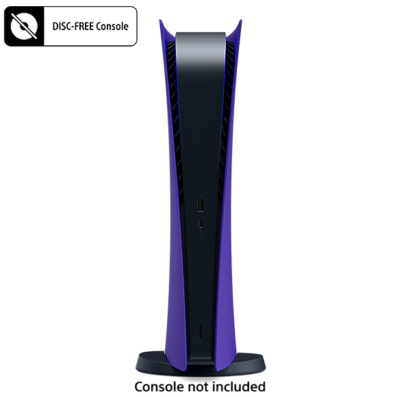 Sony PlayStation 5 DIGITAL Console Cover (Galactic Purple) - (PS5) Playstation 5 Accessories SONY   
