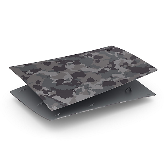 SONY PlayStation 5 Digital Edition Console Cover Gray Camouflage (PS5) – Official PS5 Faceplates