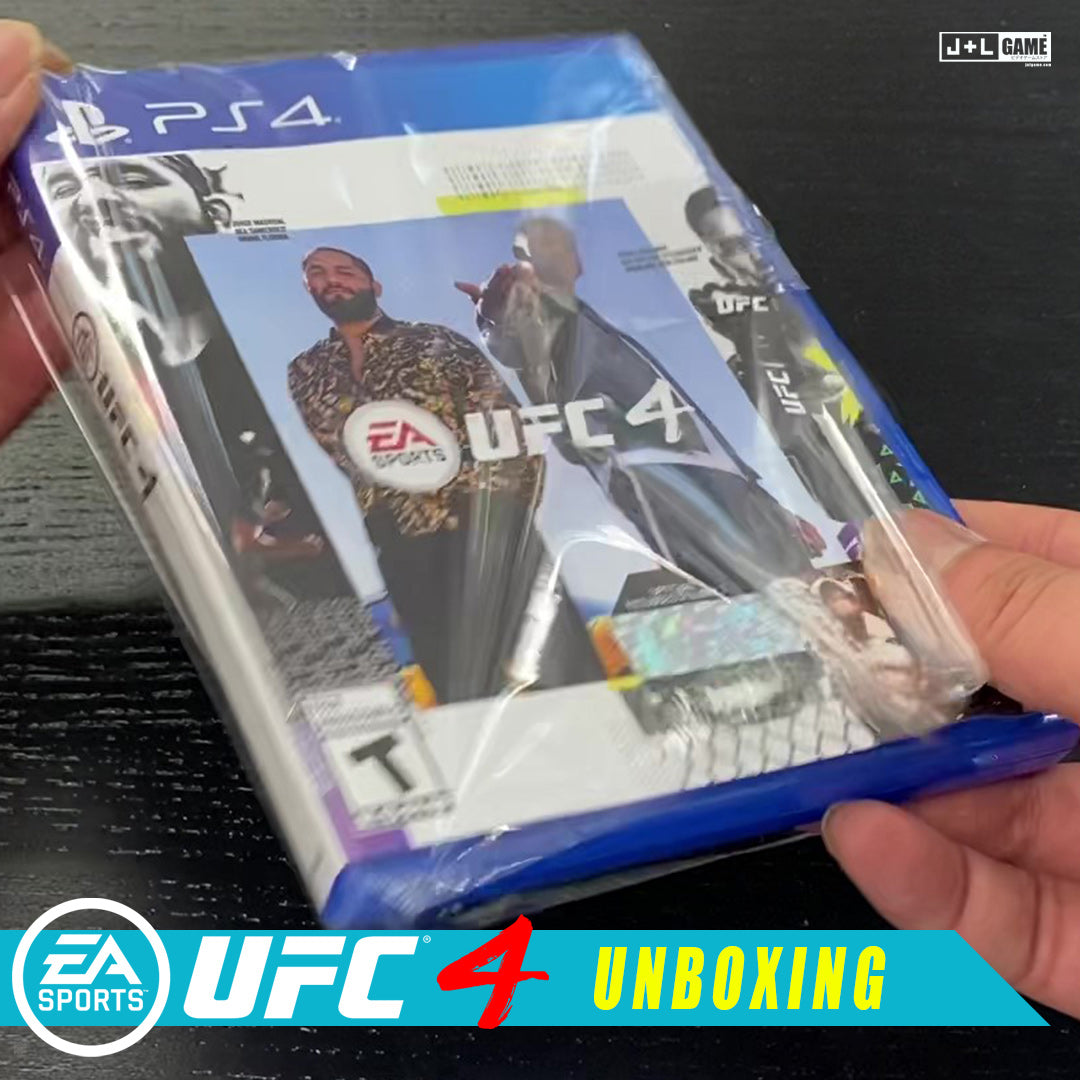 EA SPORTS UFC 4 - (PS4) PlayStation 4 [UNBOXING] Video Games Electronic Arts   