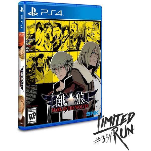 Garou: Mark of the Wolves (Limited Run # 354) - (PS4) PlayStation 4 [UNBOXING] Video Games Limited Run Games   