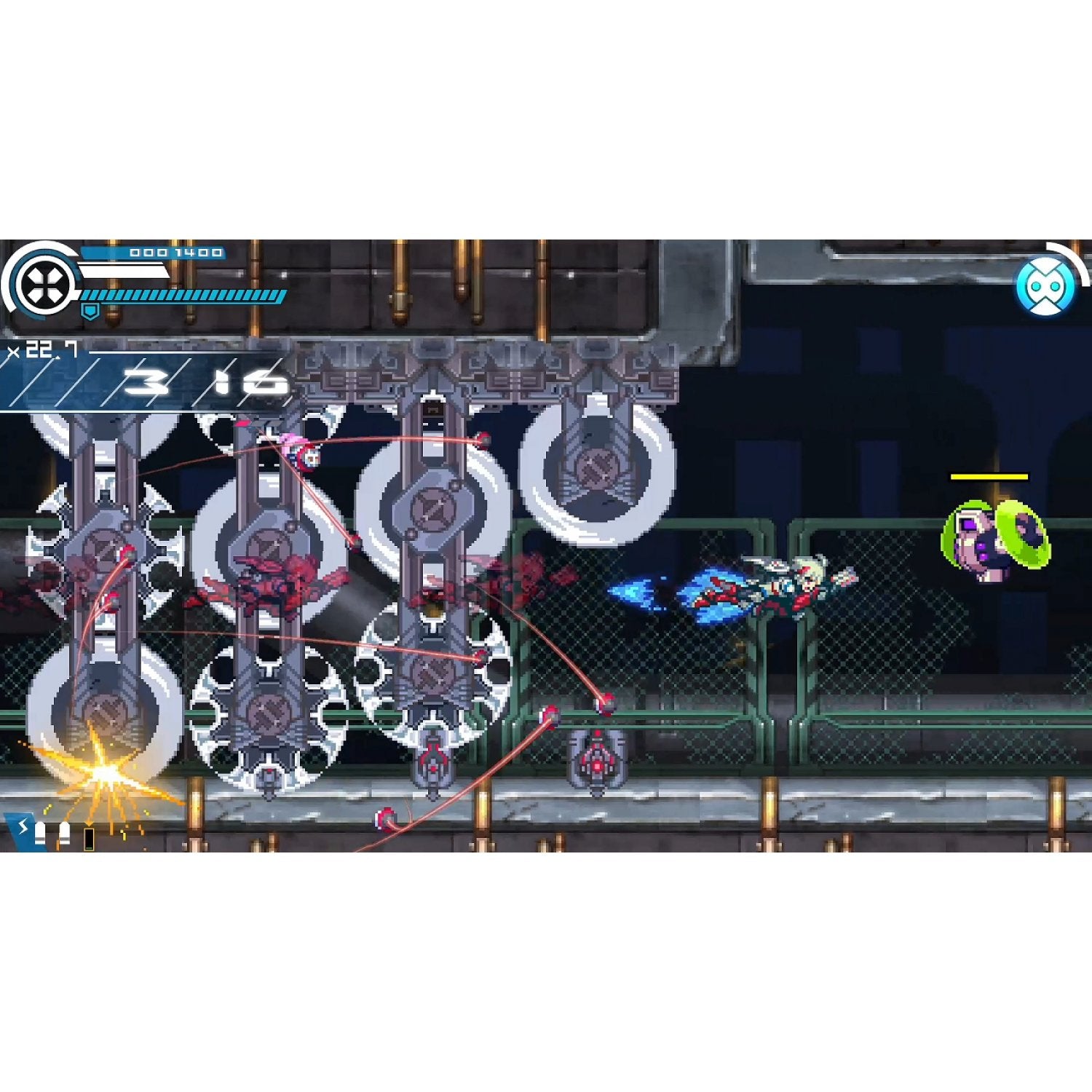 Gunvolt Chronicles: Luminous Avenger iX - (NSW) Nintendo Switch Video Games Limited Run Games   