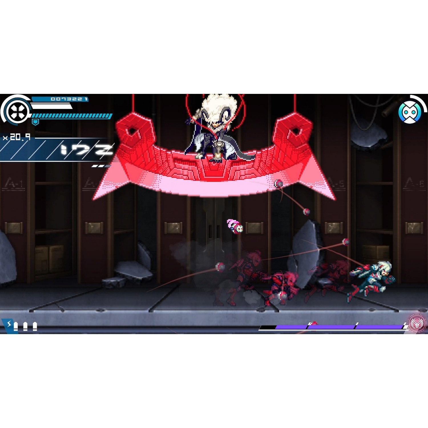 Gunvolt Chronicles: Luminous Avenger iX - (NSW) Nintendo Switch Video Games Limited Run Games   
