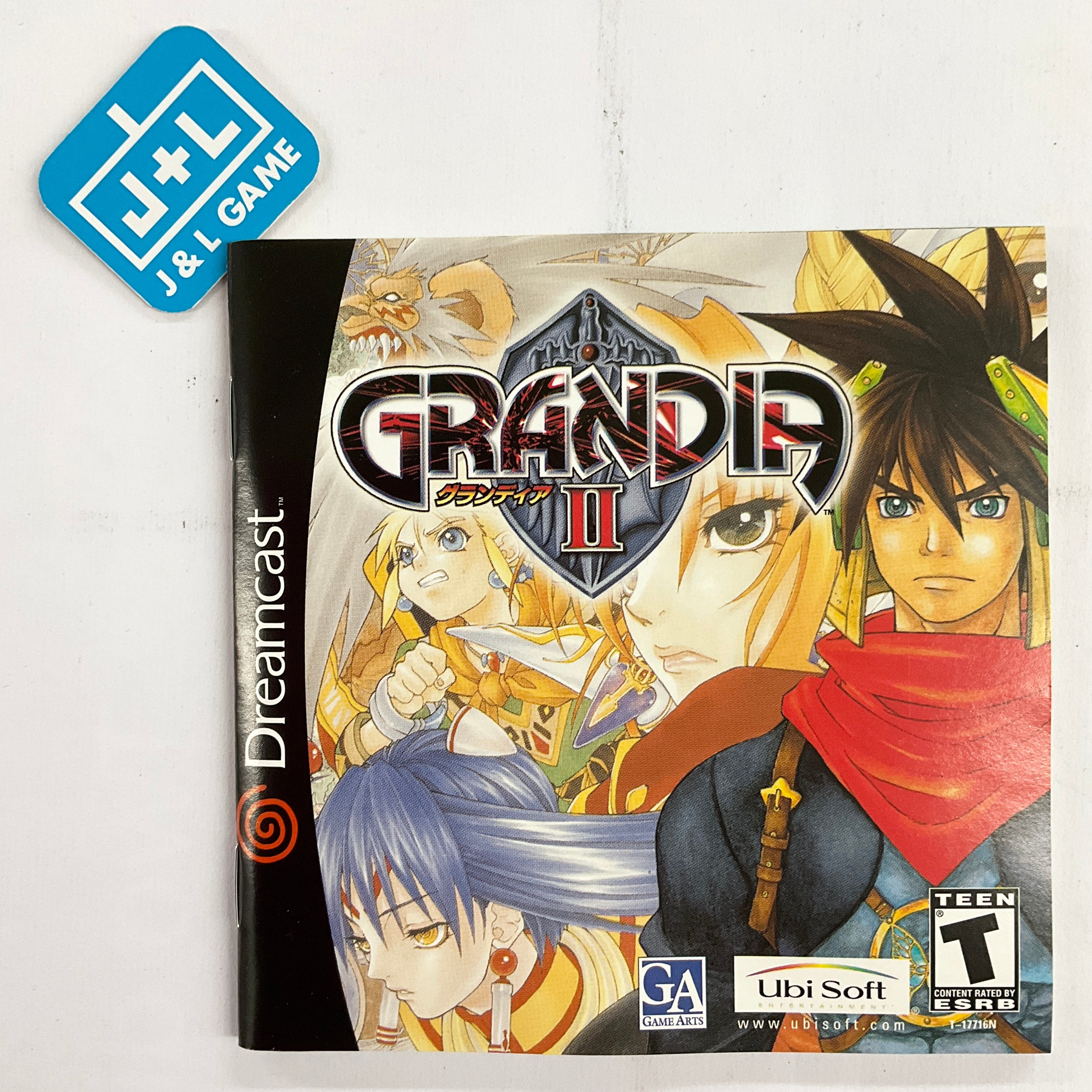 Grandia II - (DC) SEGA Dreamcast [Pre-Owned] Video Games Ubisoft   