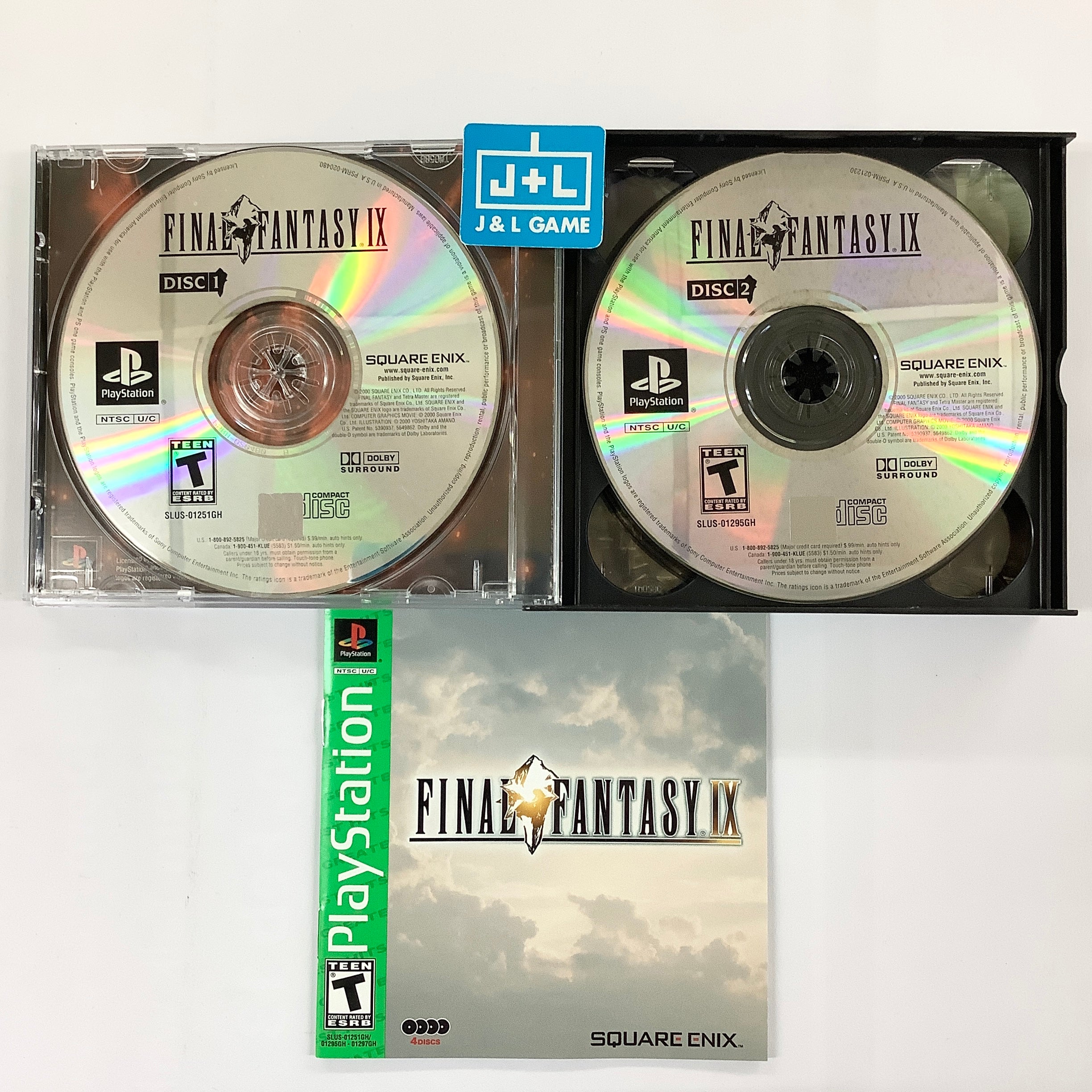 Final Fantasy IX (Greatest Hits) - (PS1) PlayStation 1 [Pre-Owned] Video Games Square Enix   
