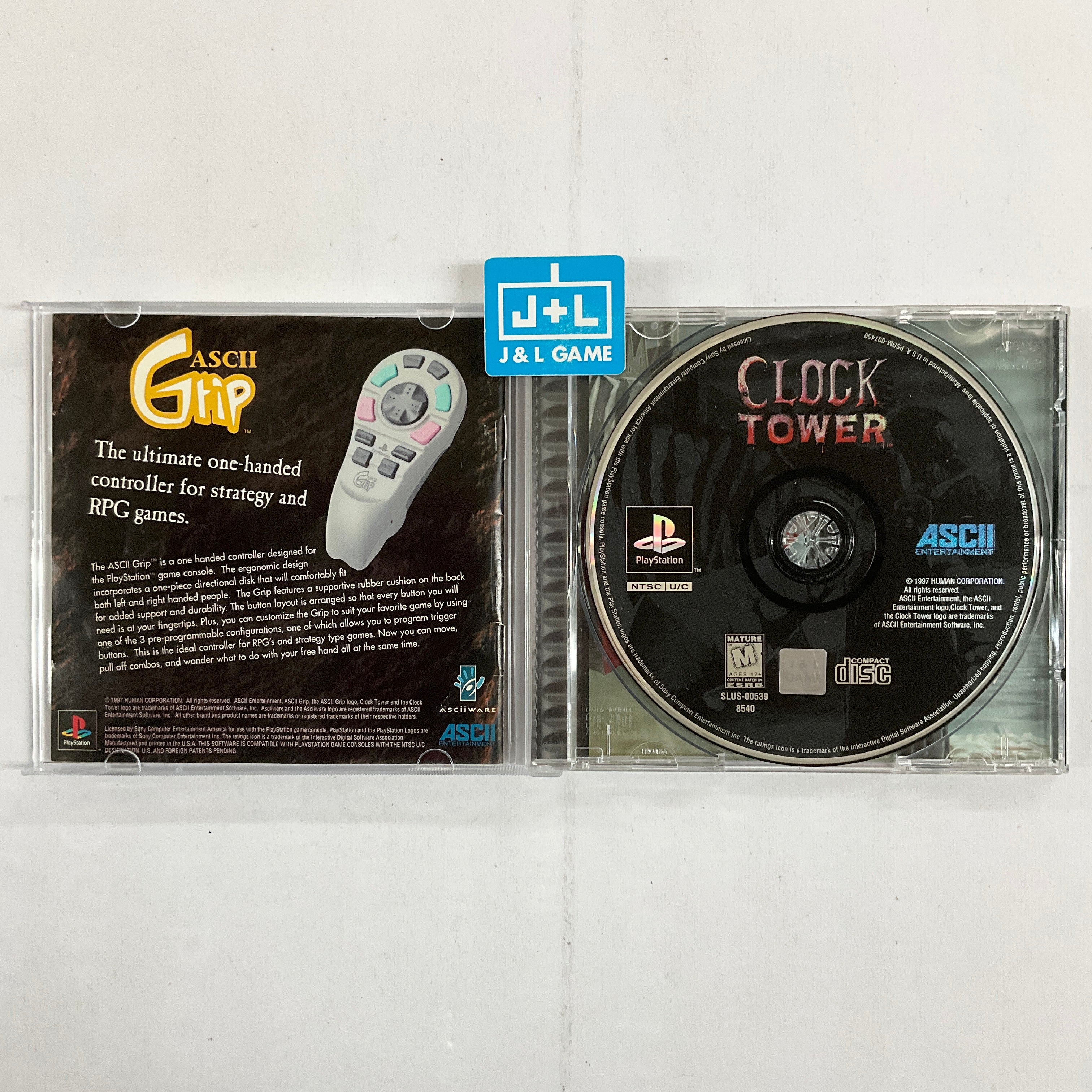 Clock Tower - (PS1) PlayStation 1 [Pre-Owned] Video Games ASCII Entertainment   