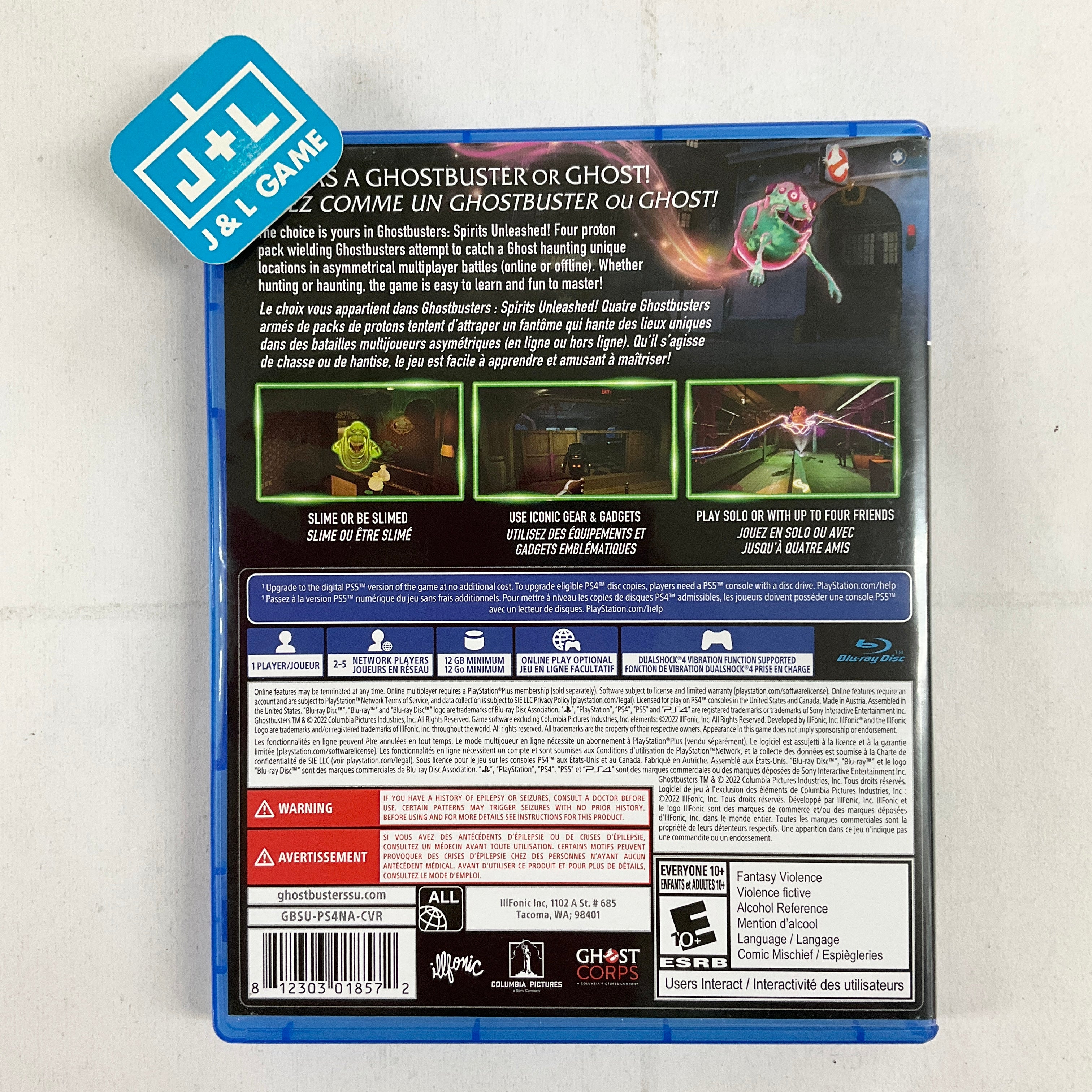 Ghostbusters: Spirits Unleashed - (PS4) PlayStation 4 [Pre-Owned] Video Games Nighthawk Interactive   