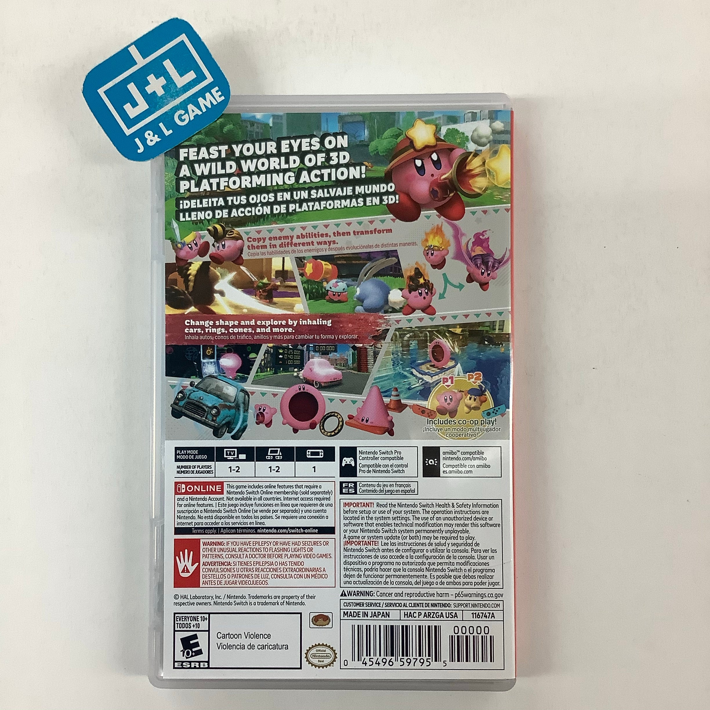 Kirby and the Forgotten Land - (NSW) Nintendo Switch [UNBOXING] Video Games Nintendo   