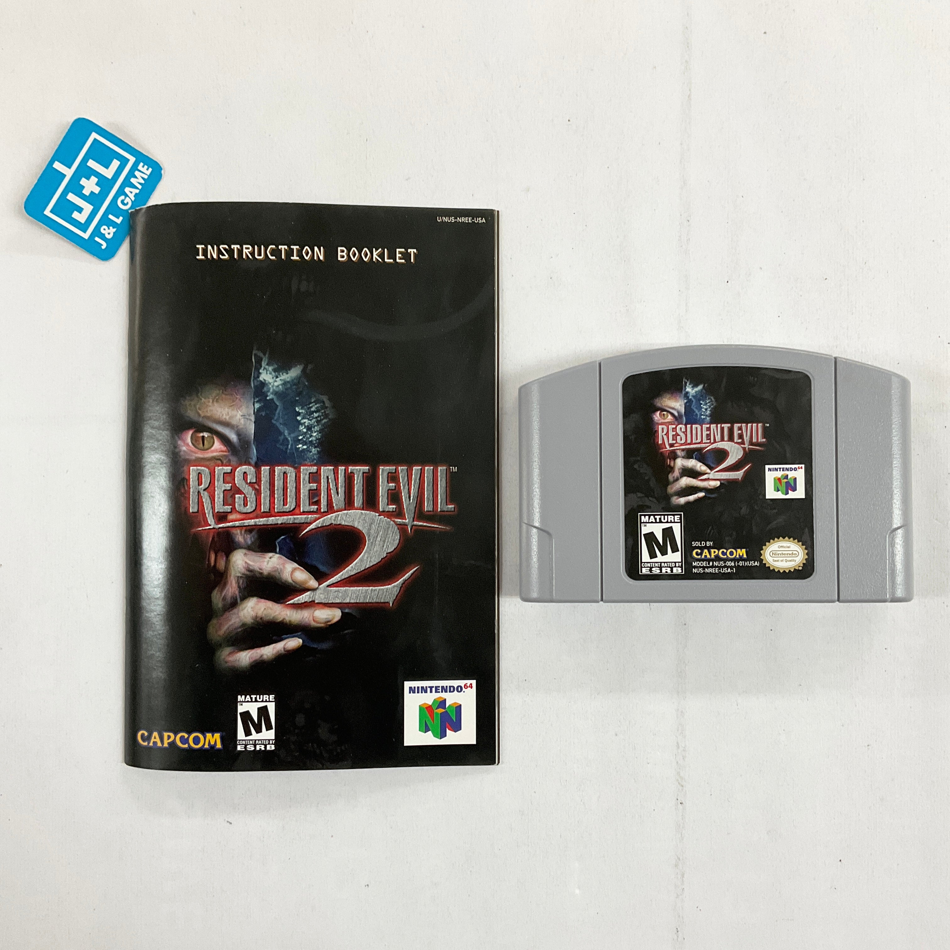 Resident Evil 2 - (N64) Nintendo 64 [Pre-Owned] Video Games Capcom   