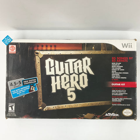 Nintendo Wii Guitar Hero 5 Guitar Kit - Nintendo Wii [Pre-Owned] Accessories ACTIVISION   