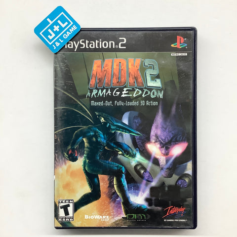 MDK 2: Armageddon - (PS2) PlayStation 2 [Pre-Owned] Video Games Interplay   