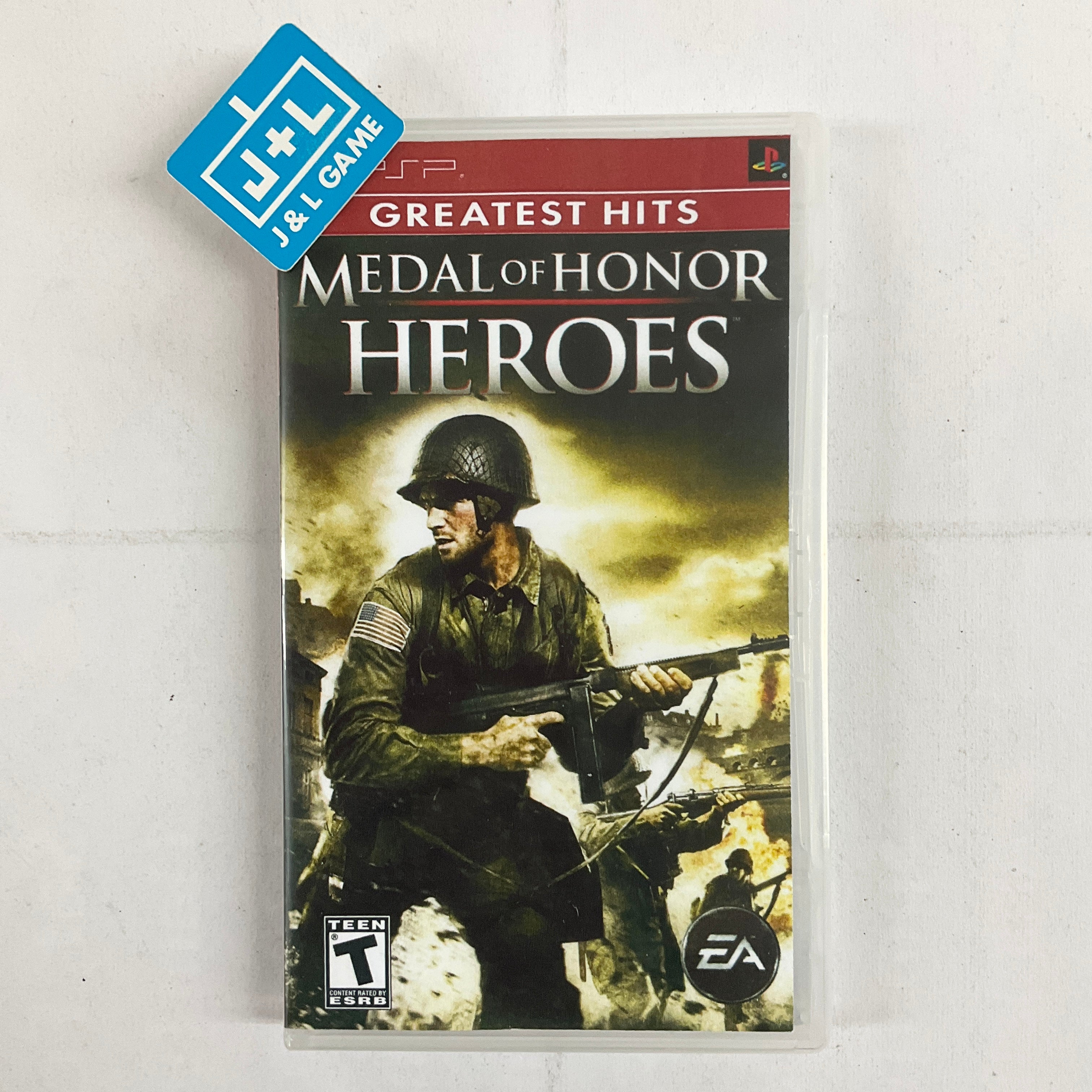 Medal of Honor Heroes (Greatest Hits) - Sony PSP [Pre-Owned] Video Games EA Games   