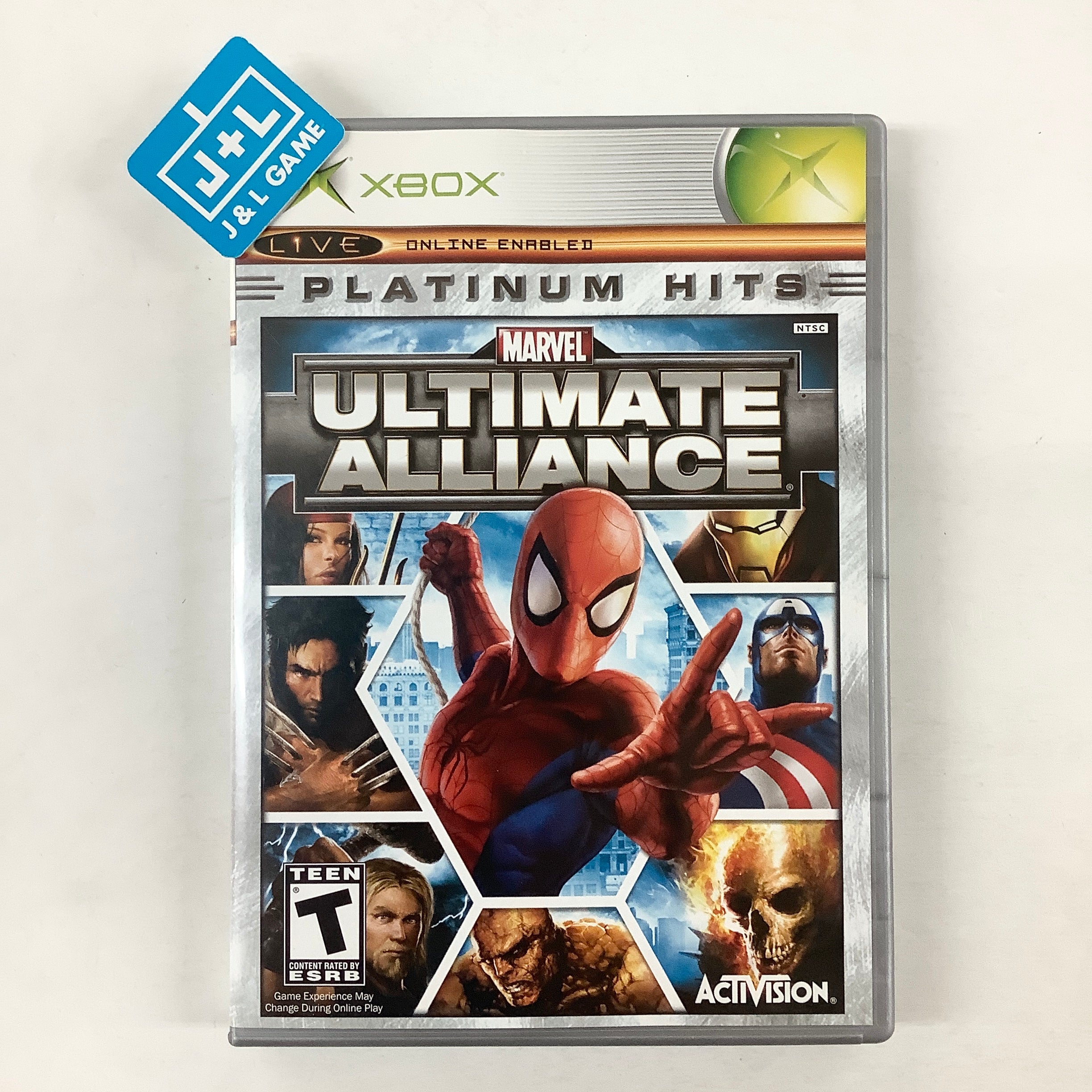 Marvel: Ultimate Alliance (Platinum Hits) - Xbox [Pre-Owned] Video Games Activision   