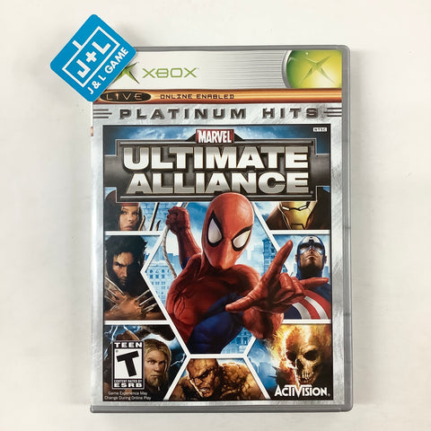 Marvel: Ultimate Alliance (Platinum Hits) - Xbox [Pre-Owned] Video Games Activision   