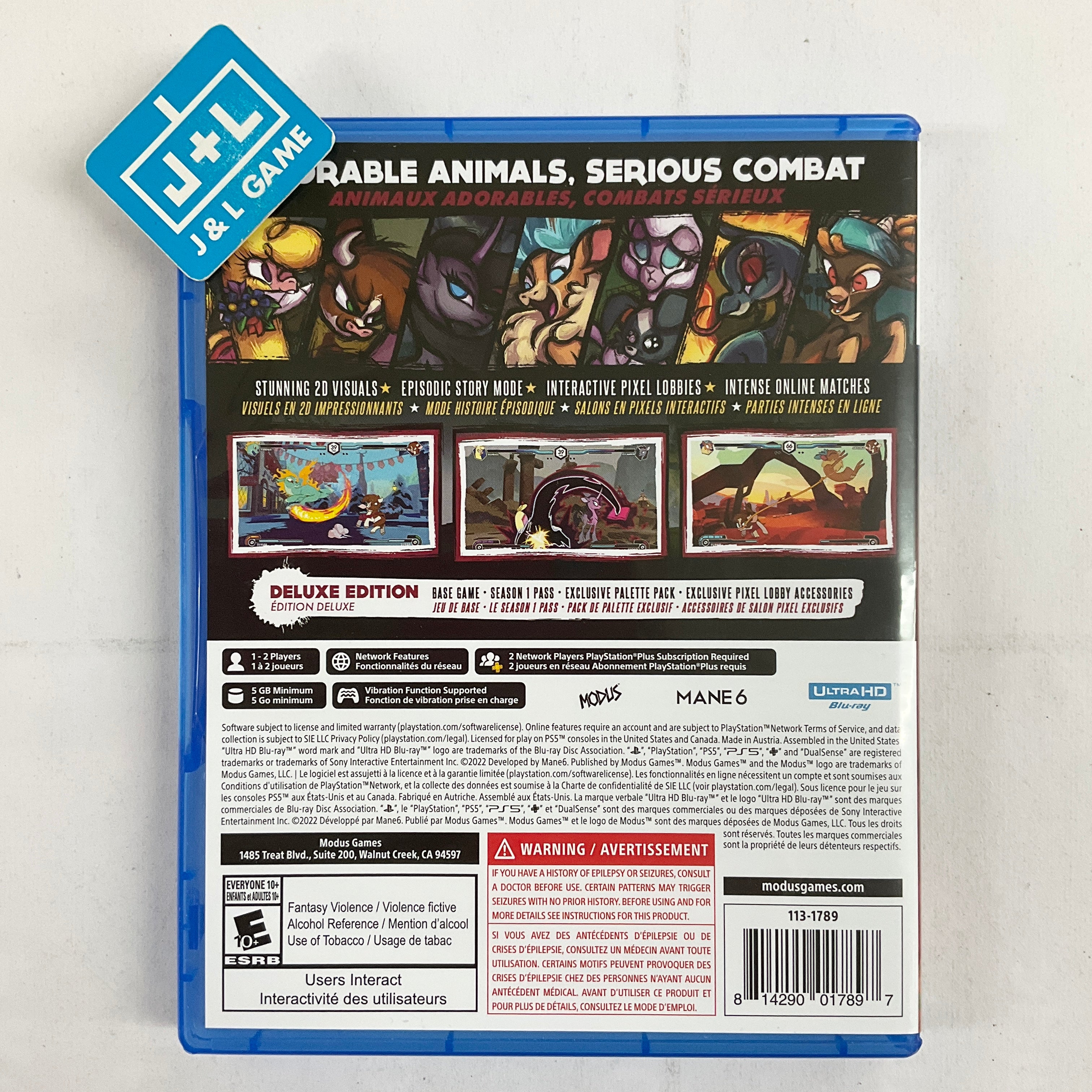 Them's Fighting Herds: Deluxe Edition - (PS5) PlayStation 5 [UNBOXING] Video Games Modus   