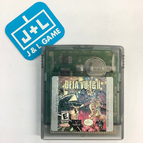Deja Vu I & II: The Casebooks of Ace Harding - (GBC) Game Boy Color [Pre-Owned] Video Games Vatical Entertainment   