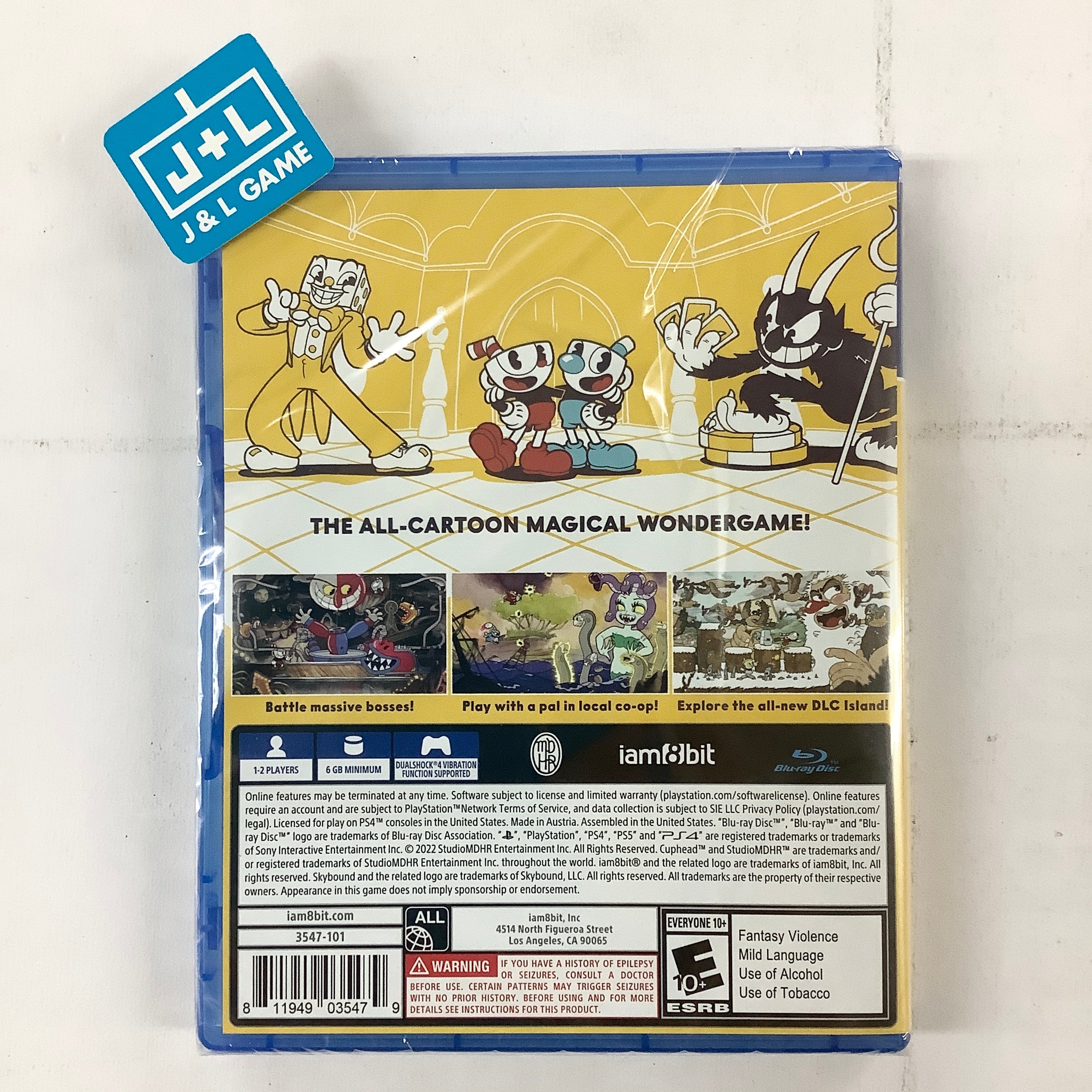 Cuphead - (PS4) PlayStation 4 Video Games iam8bit   