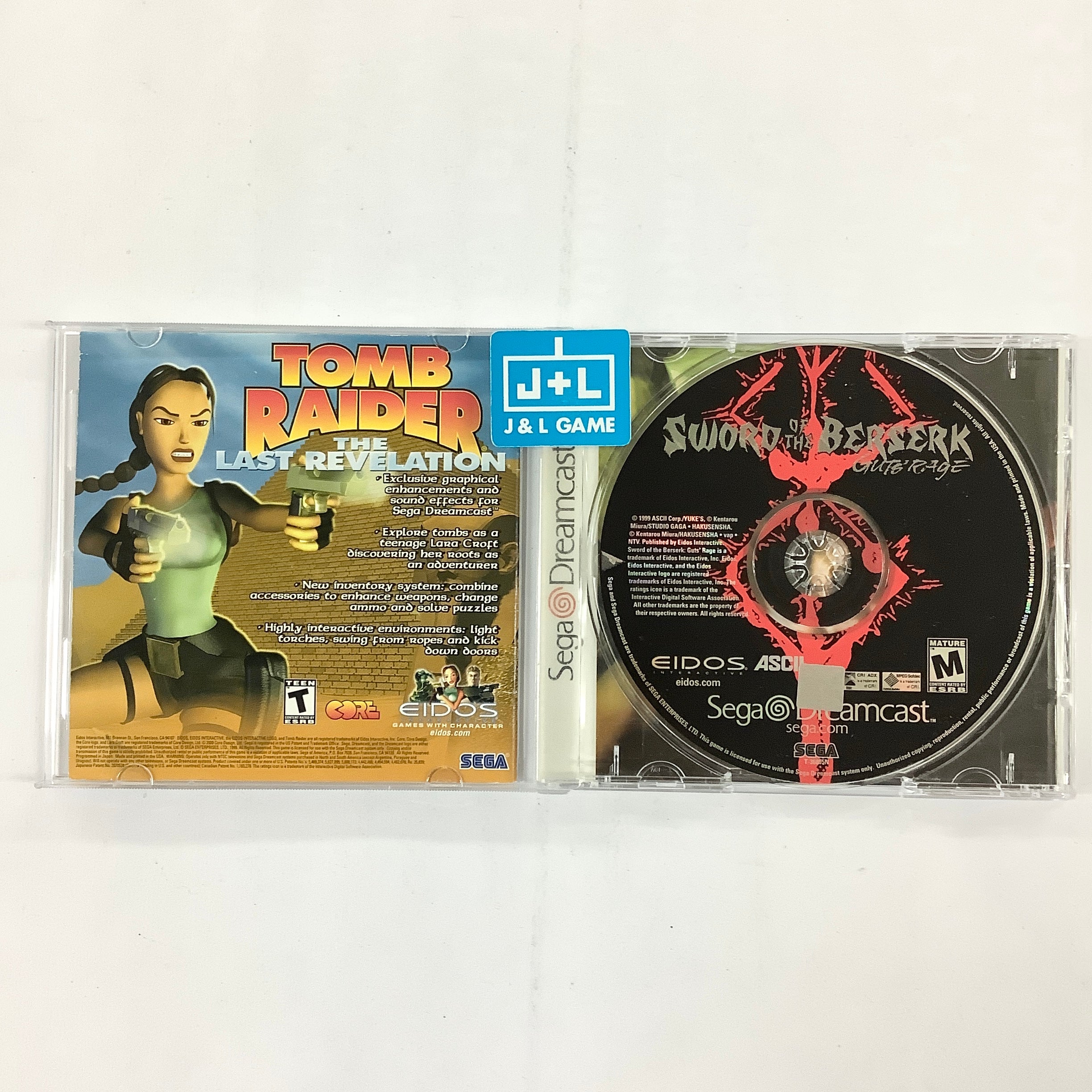 Sword of the Berserk: Guts' Rage - (DC) SEGA Dreamcast [Pre-Owned] Video Games Eidos Interactive   