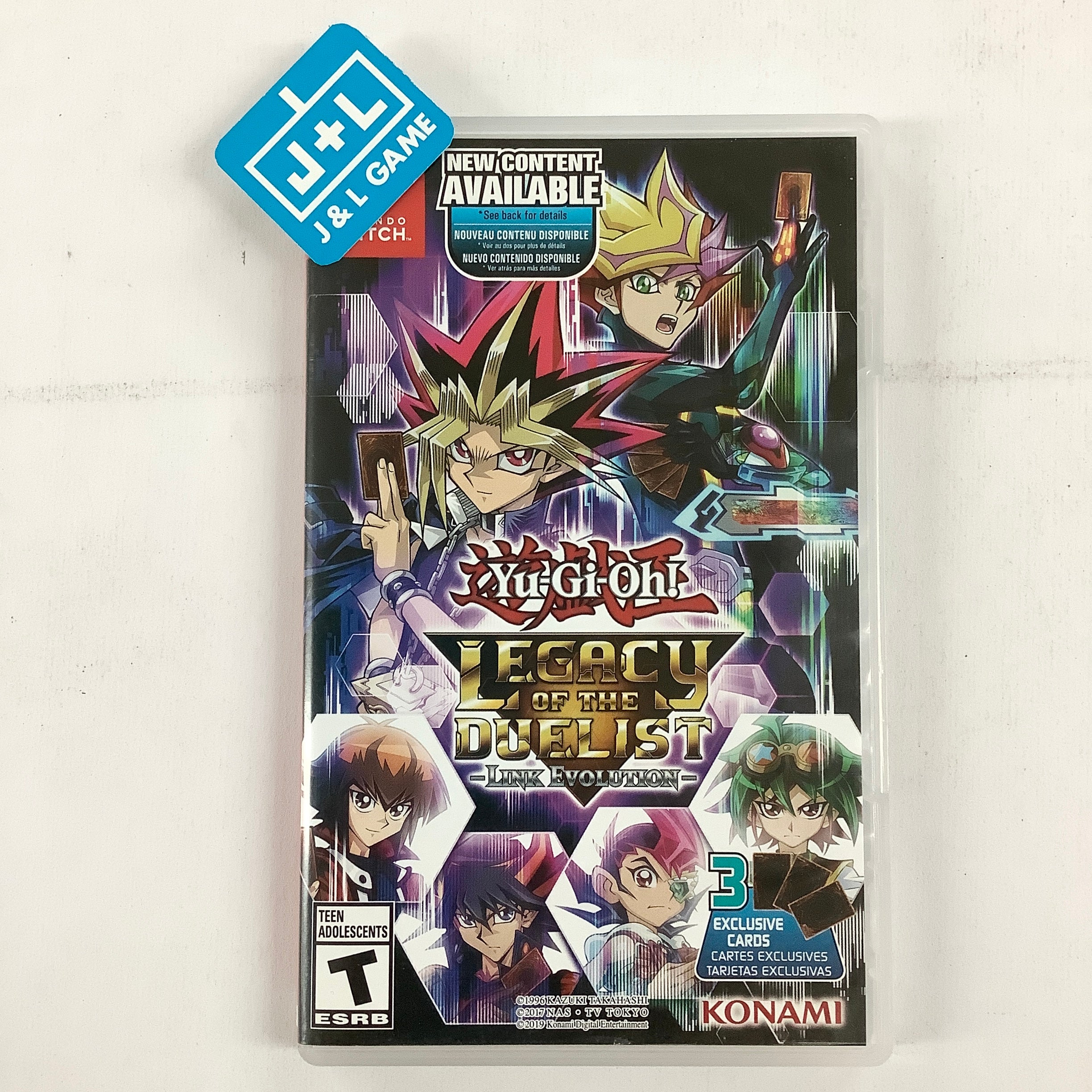 Yu-Gi-Oh! Legacy of the Duelist: Link Evolution - (NSW) Nintendo Switch [Pre-Owned] Video Games Konami   