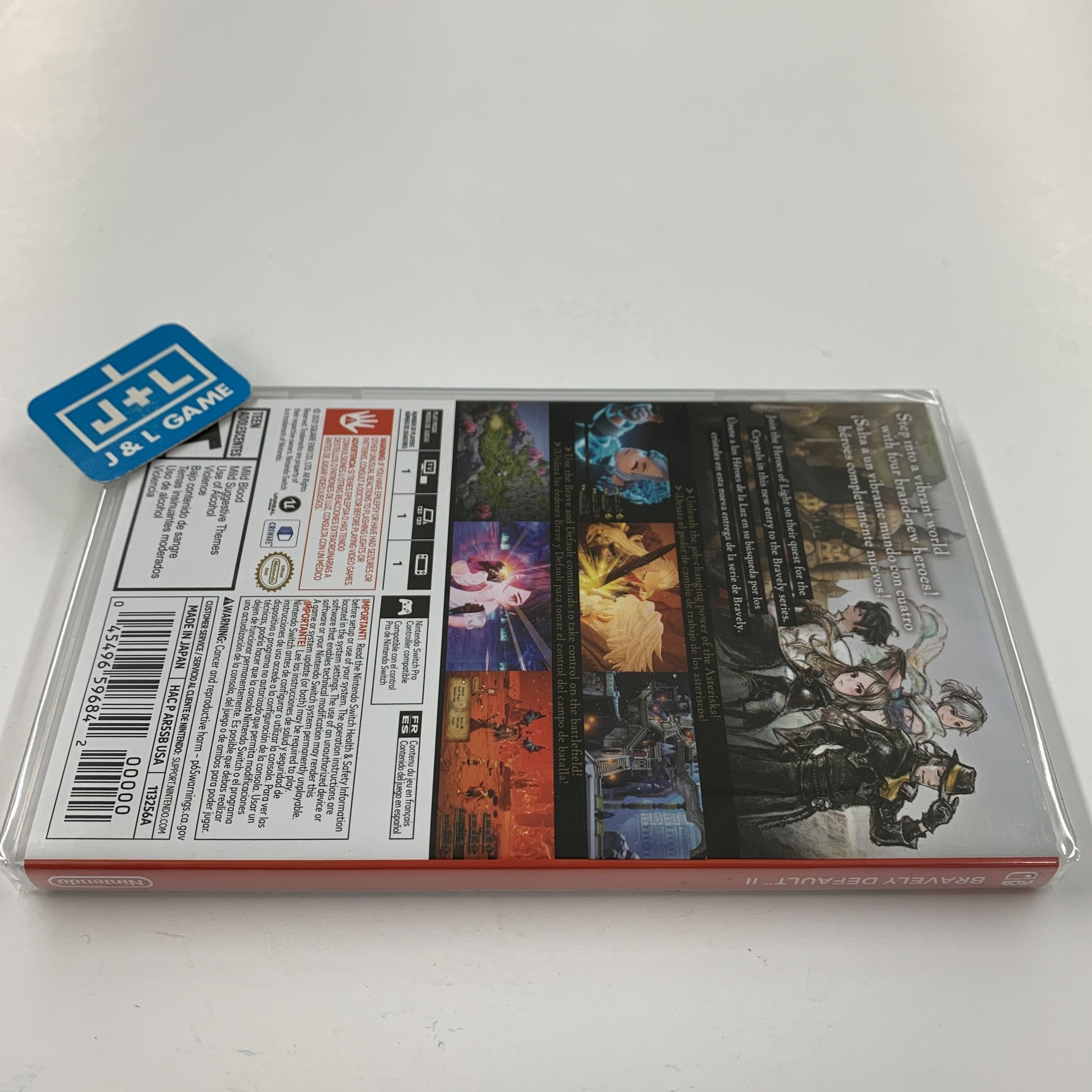 Bravely Default II - (NSW) Nintendo Switch [Pre-Owned] Video Games Square Enix   
