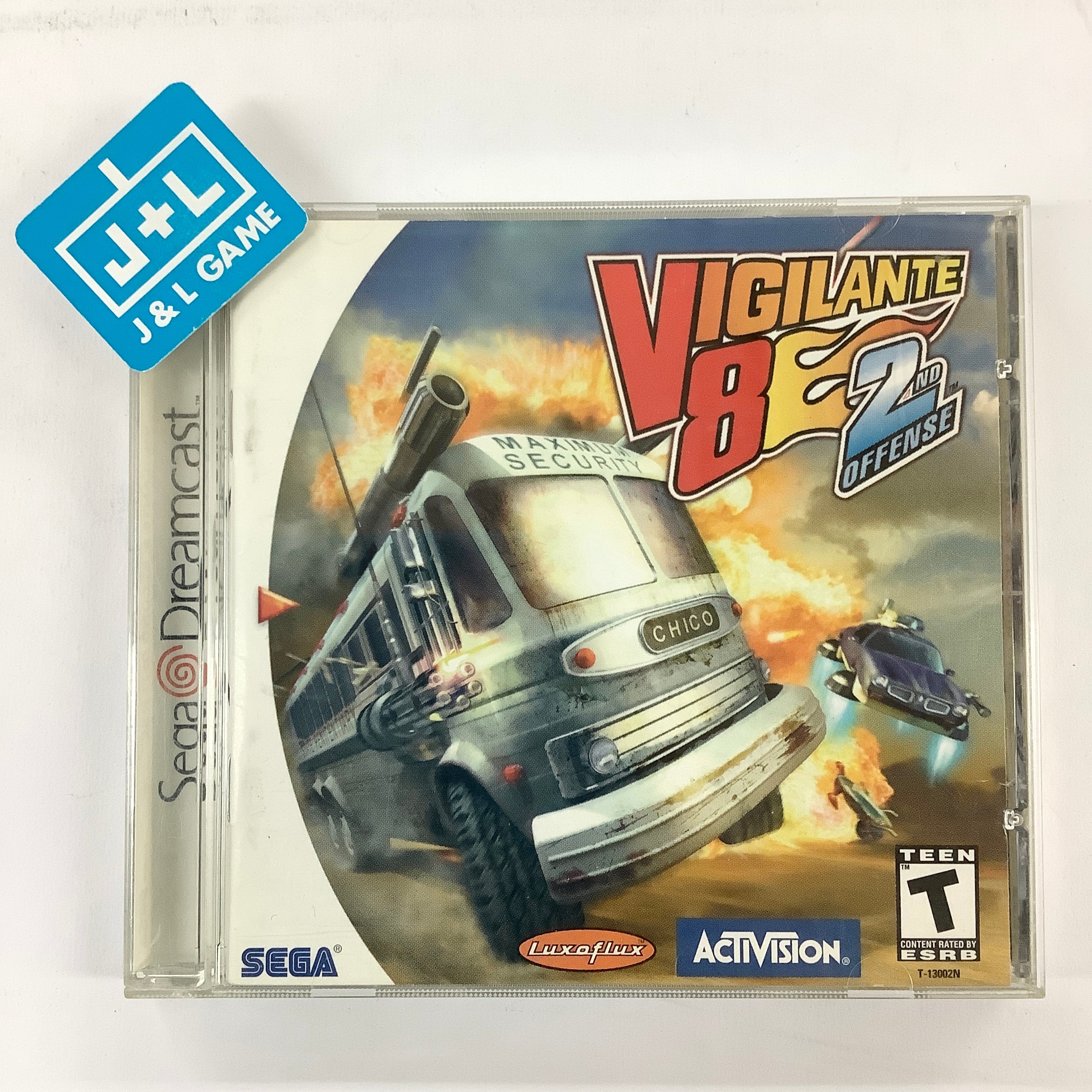 Vigilante 8: 2nd Offense - (DC) SEGA Dreamcast [Pre-Owned] Video Games Activision   