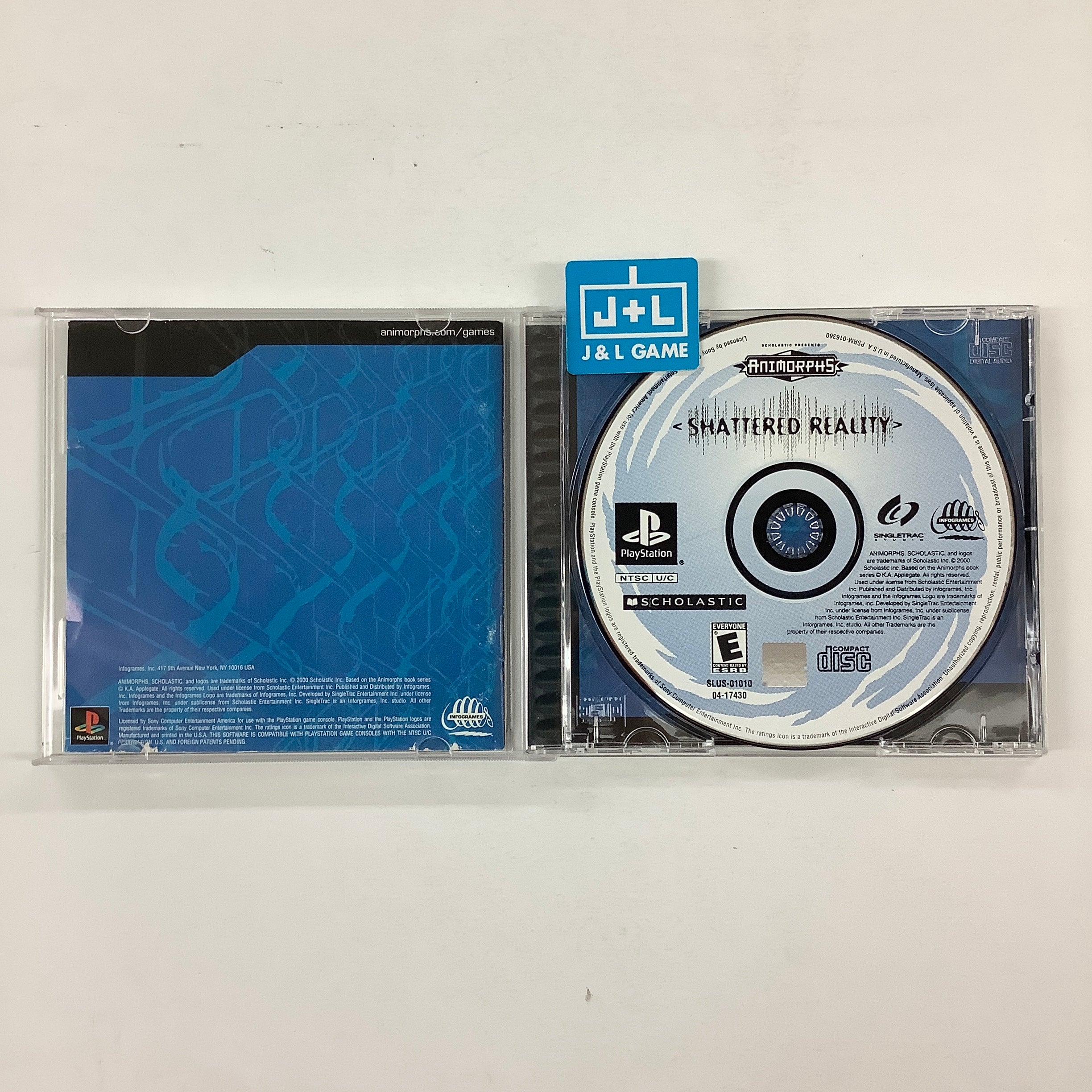 Animorphs: Shattered Reality - (PS1) PlayStation 1 [Pre-Owned] Video Games Infogrames   