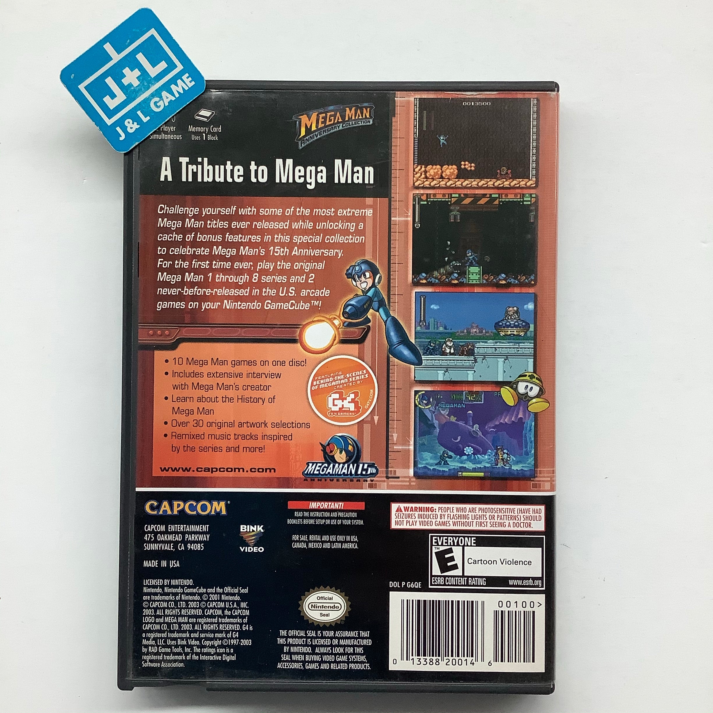 Mega Man Anniversary Collection - (GC) GameCube [Pre-Owned] Video Games Capcom   