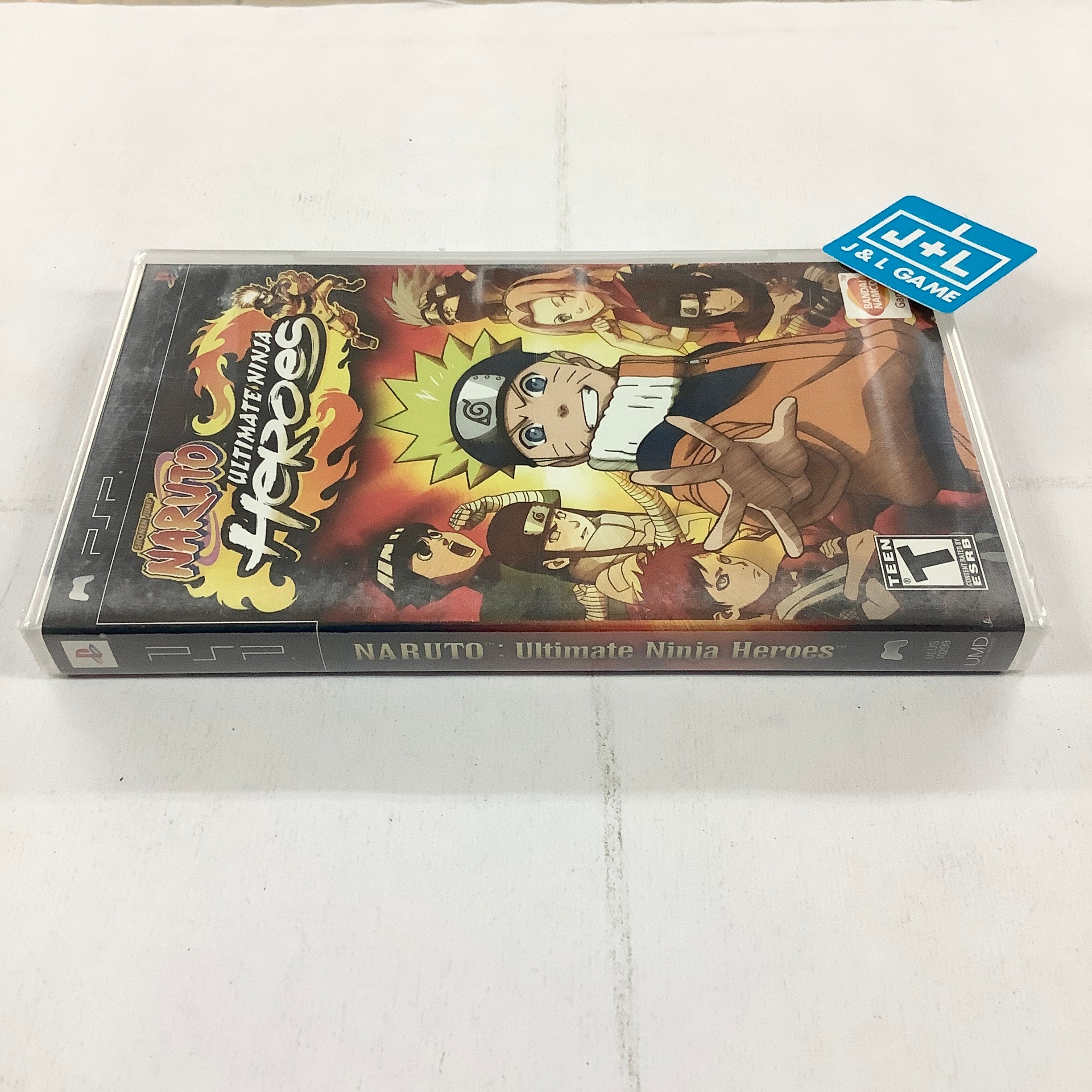 Naruto: Ultimate Ninja Heroes - Sony PSP Video Games Namco Bandai Games   