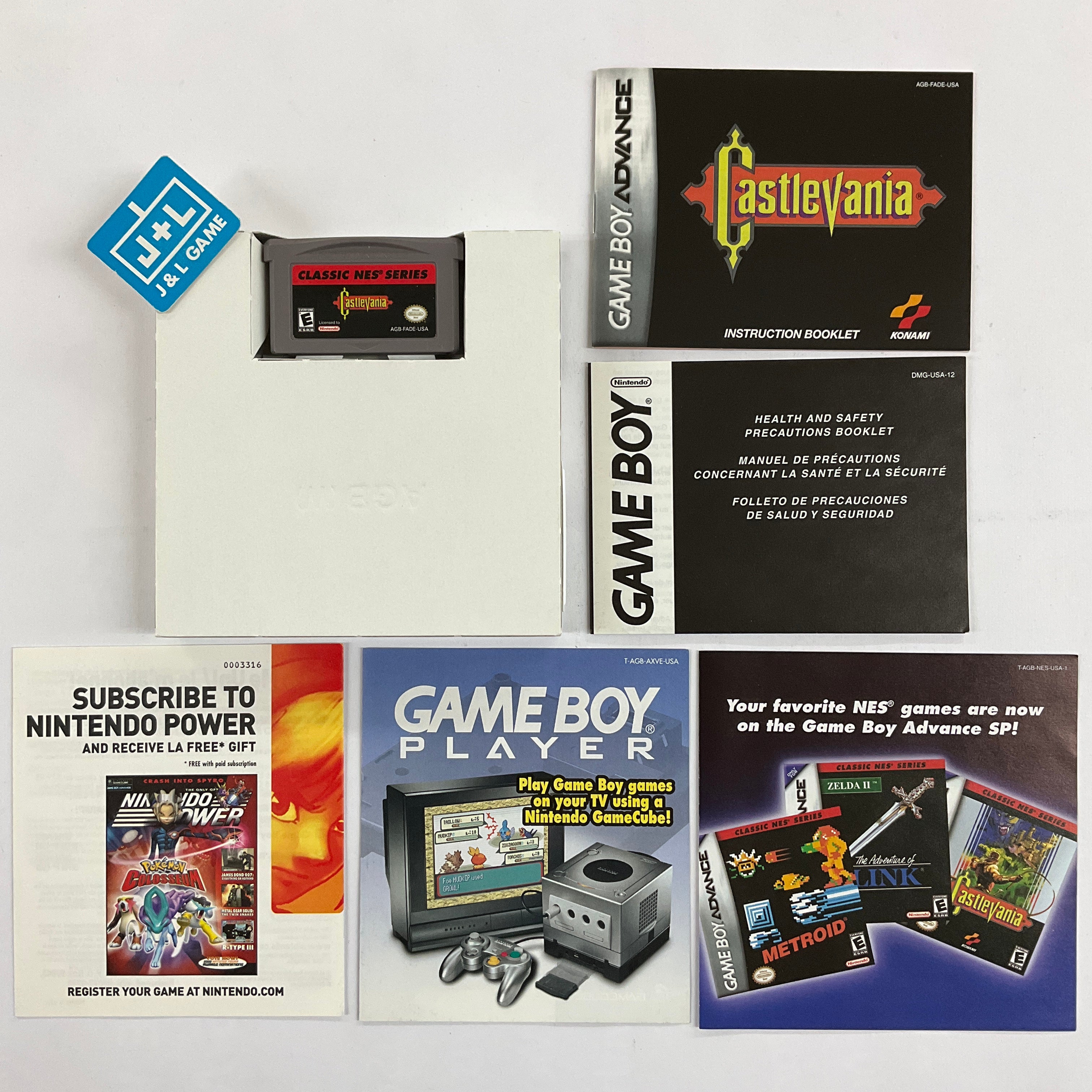 Classic NES Series: Castlevania - (GBA) Game Boy Advance [Pre-Owned] Video Games Nintendo   