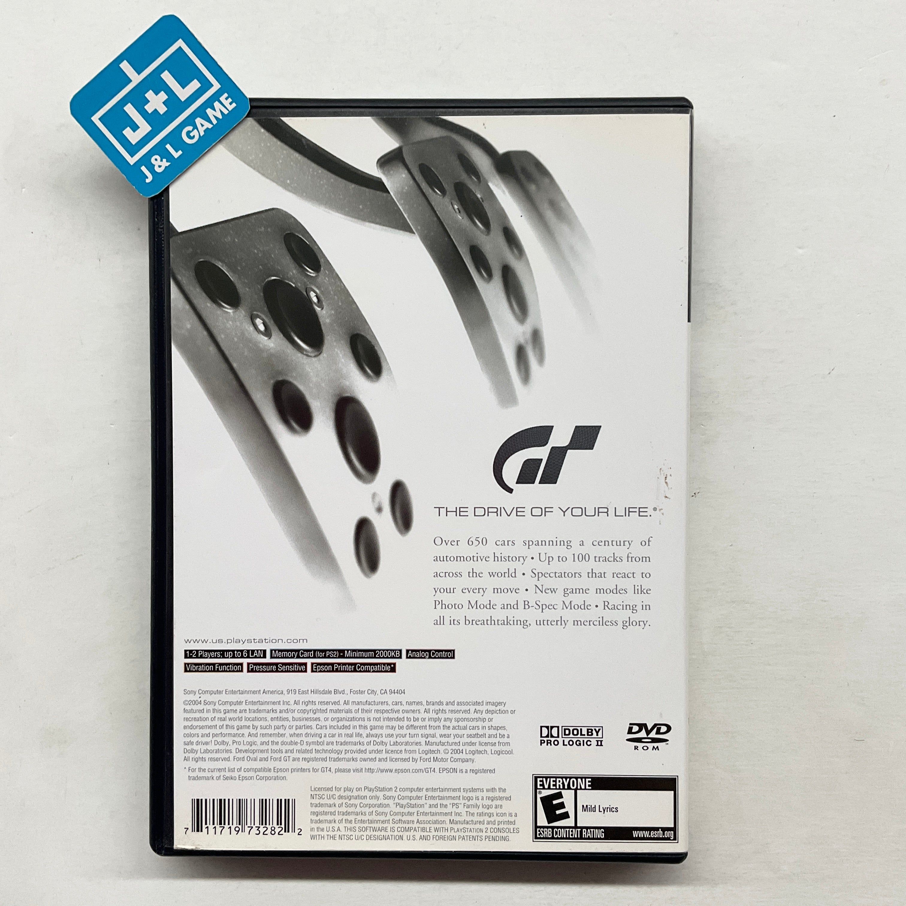 Gran Turismo 4 - (PS2) PlayStation 2 [Pre-Owned] Video Games SCEA   
